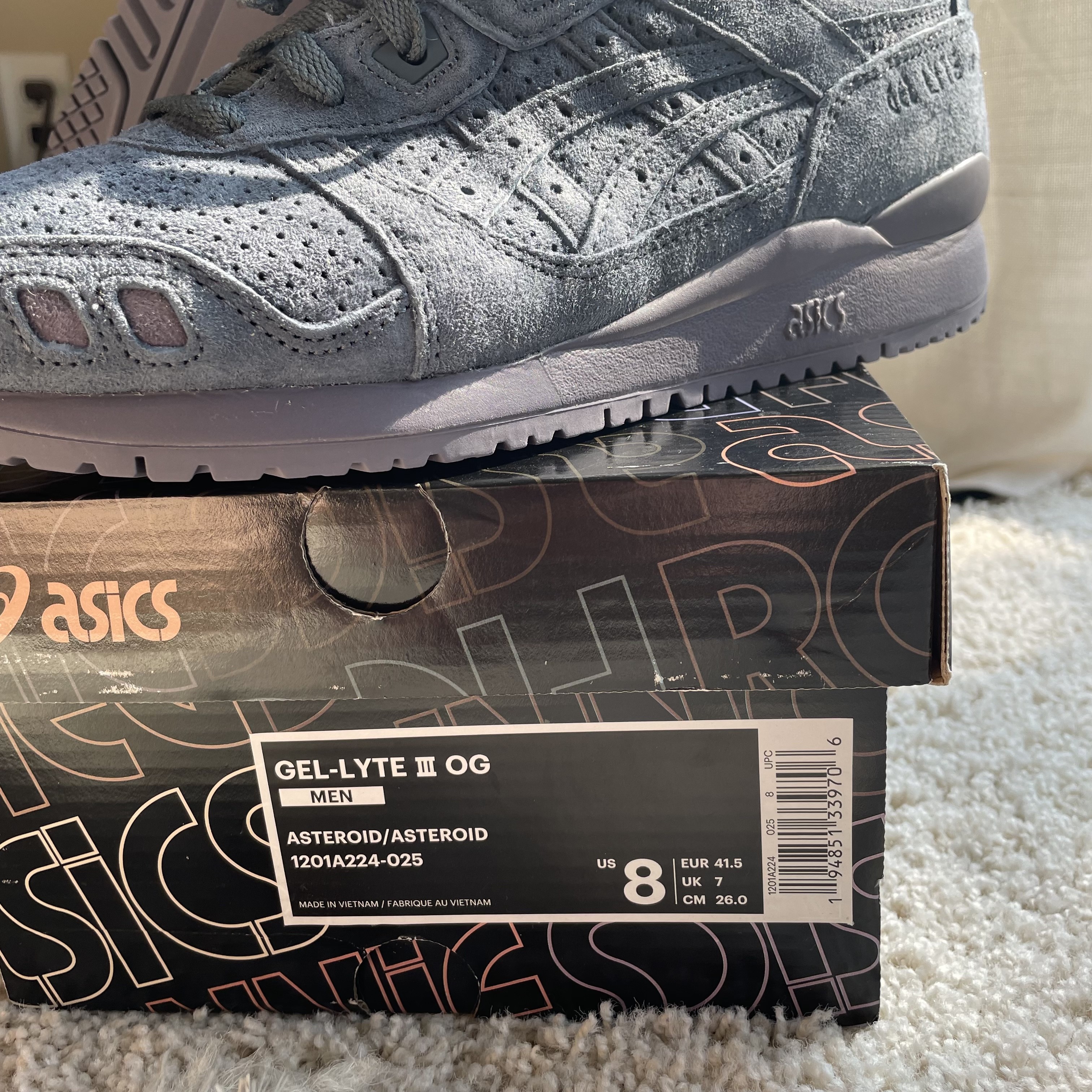 WiNTER 2020 the palette GEL LYTE iii 3 “ASTEROiD” - 2