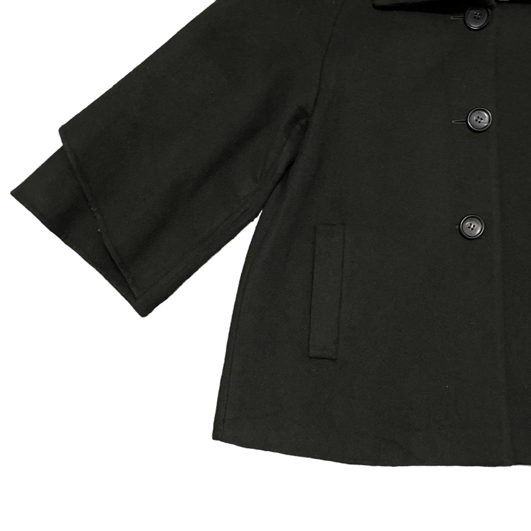Archival Clothing - Archive Max Mara Made in Italy Wool Coat - 3