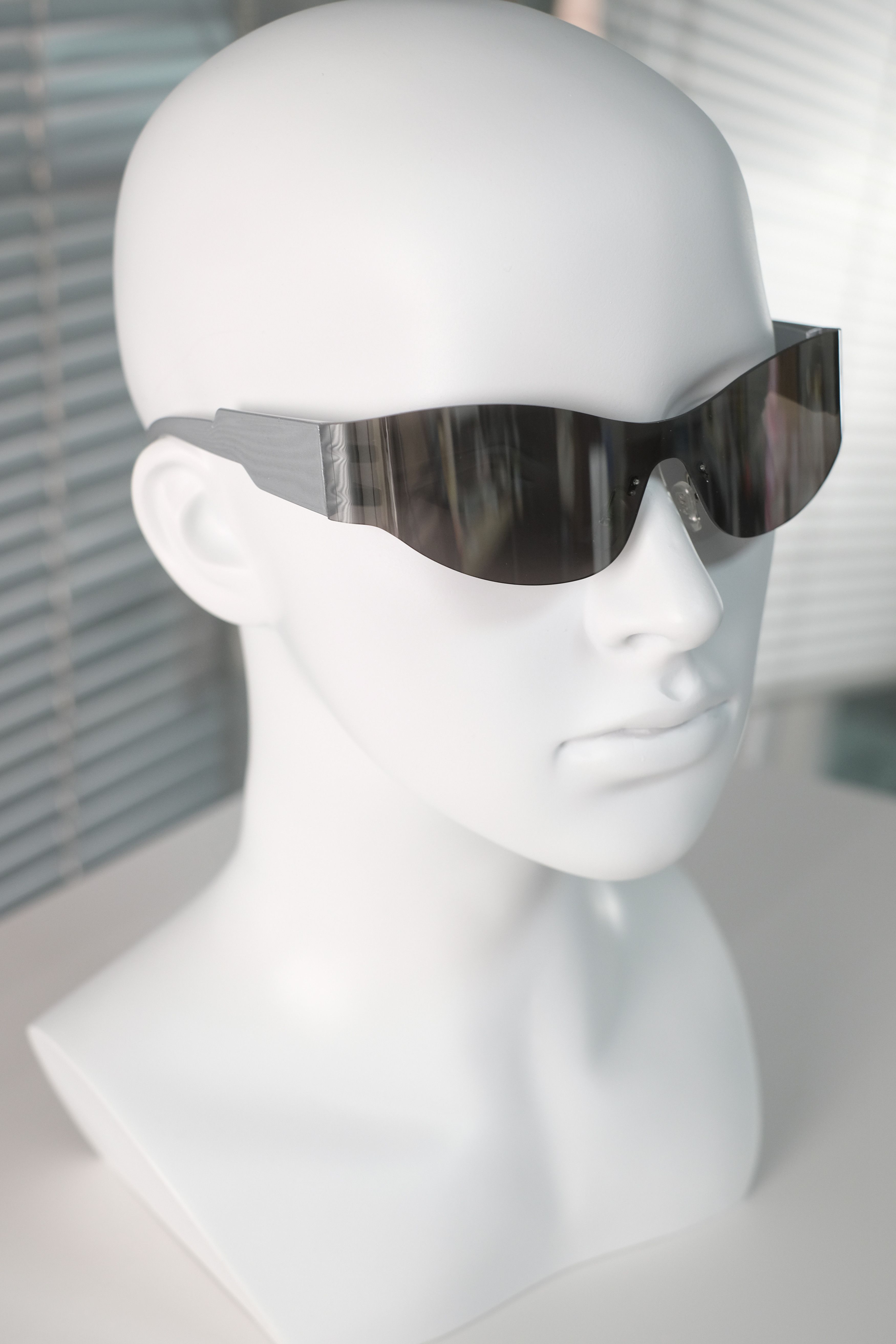 Hype - Rare Vtg Y2k Avant Garde Stylist Black Sunglasses Unisex OS - 7