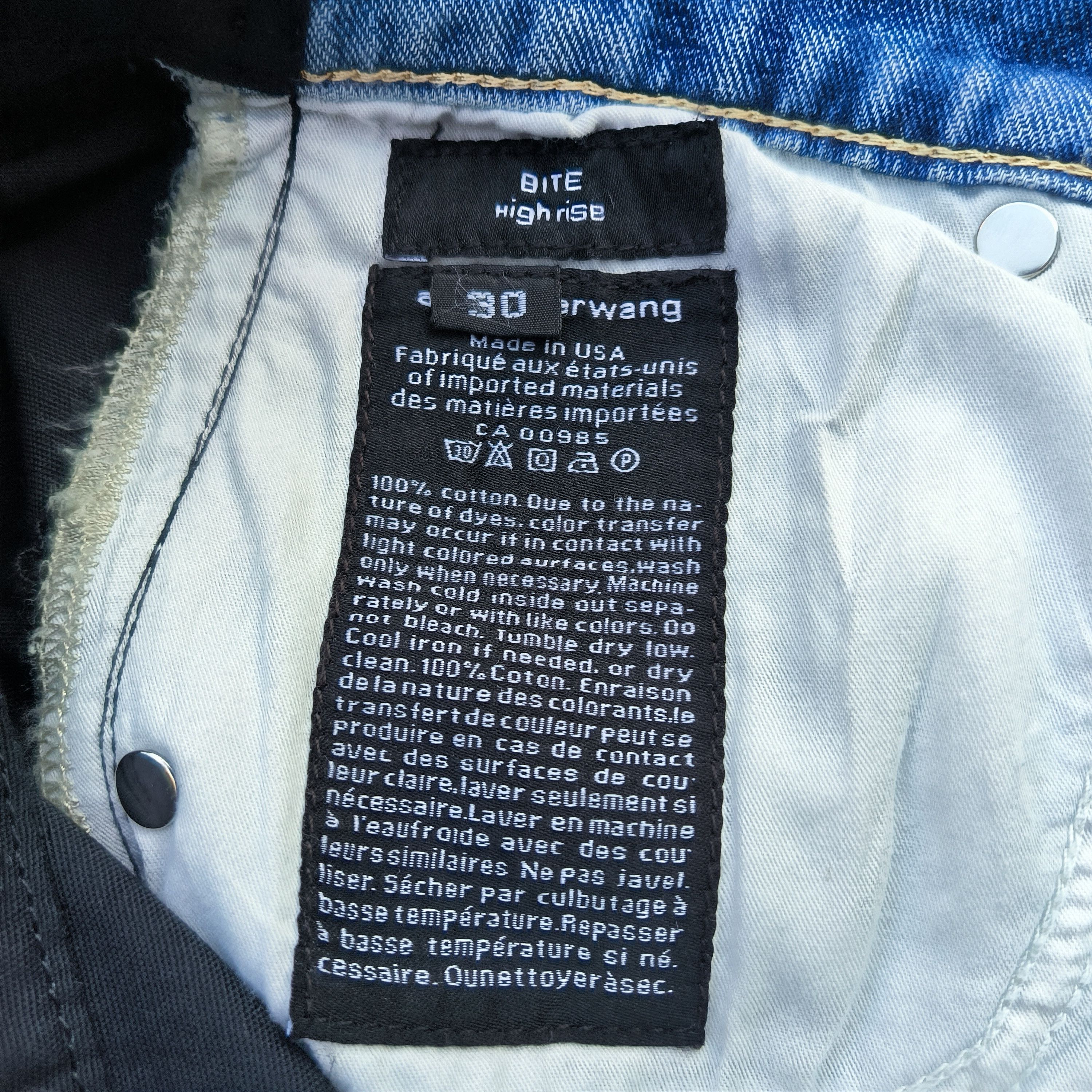 Alexander Wang Hybrid Denim Cargo - 3