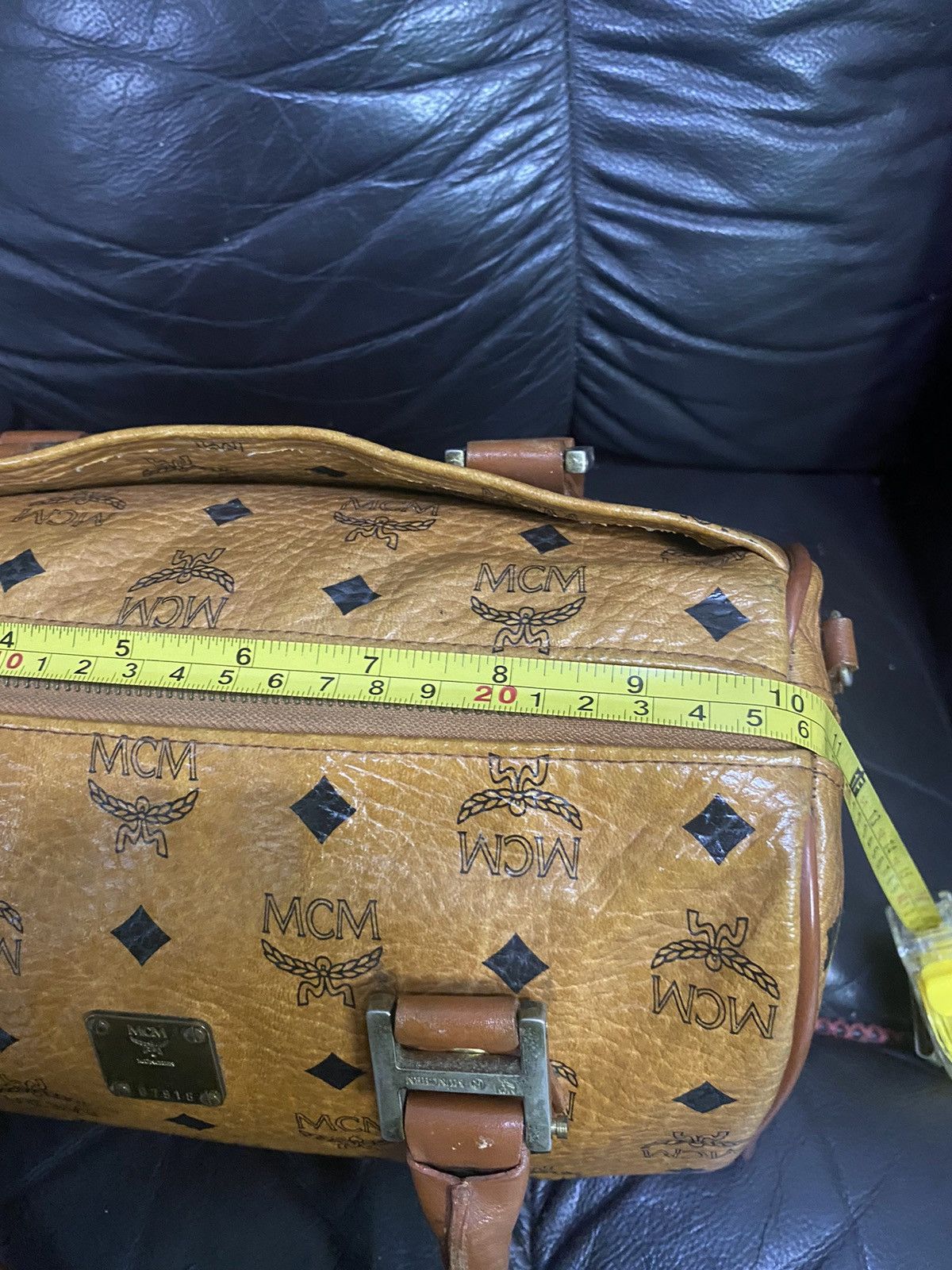 Authentic Vintage MCM Speedy 30 Handbag - 16