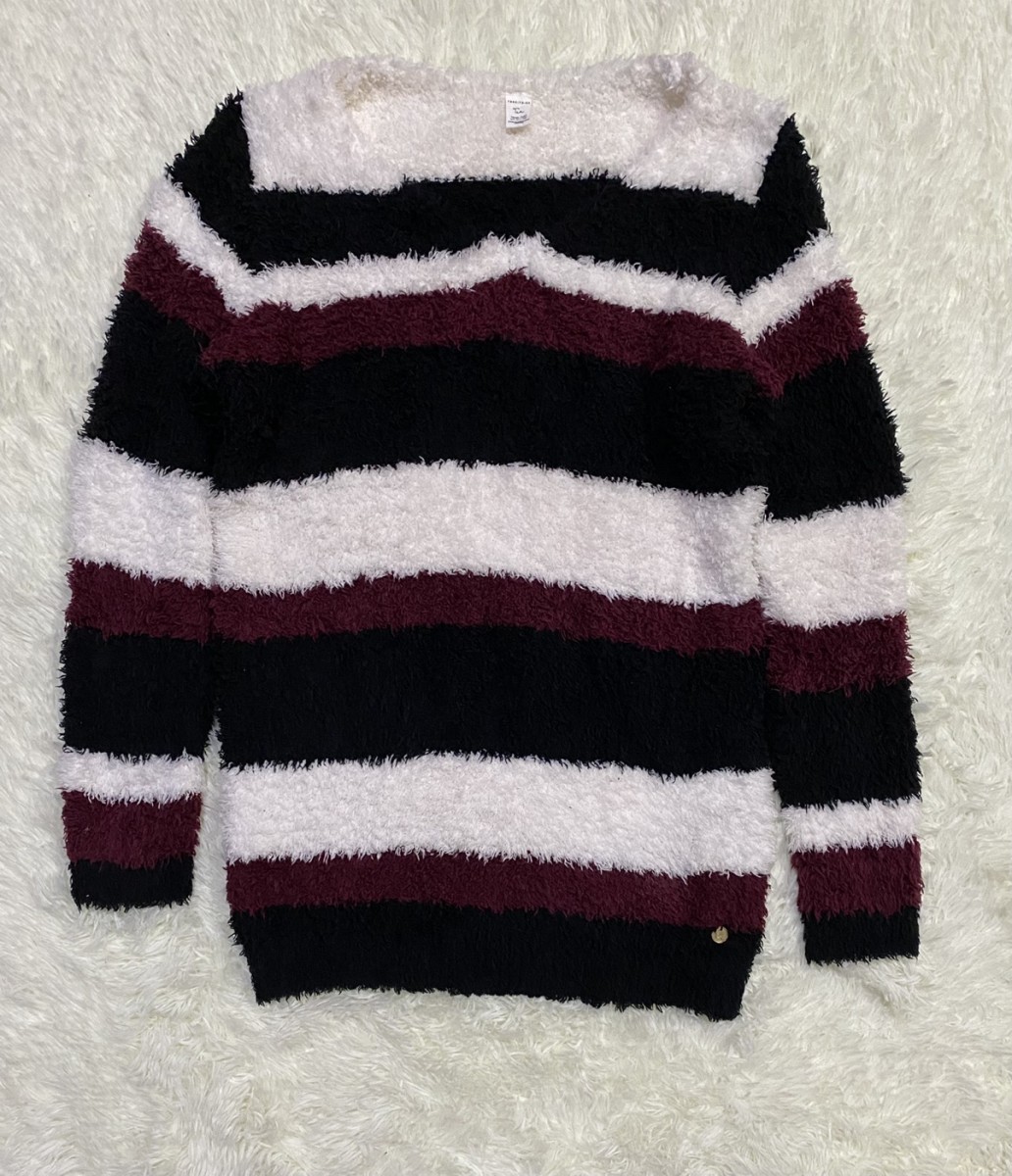Japanese Brand - Territoire Fuzzy Sweater Pullover - 1