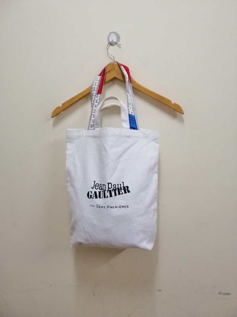 Jean Paul Gaultier for Sept Premieres canvas tote bag - 1