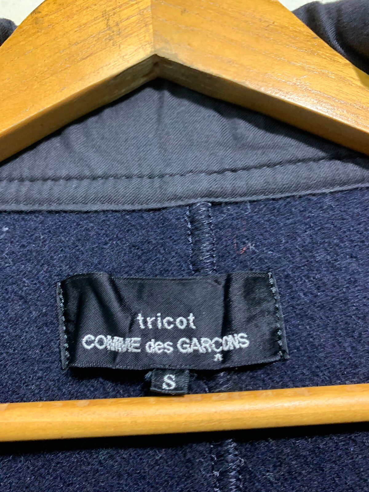 🔥TRICOTS CdG WOOL GOLD BUTTON JACKETS - 9