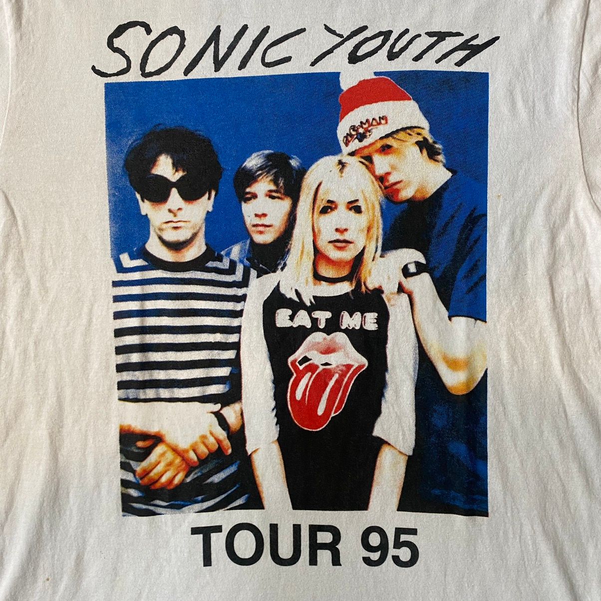 Band Tees - Sonic Youth Tour 1995 t shirt Bootleg - 2