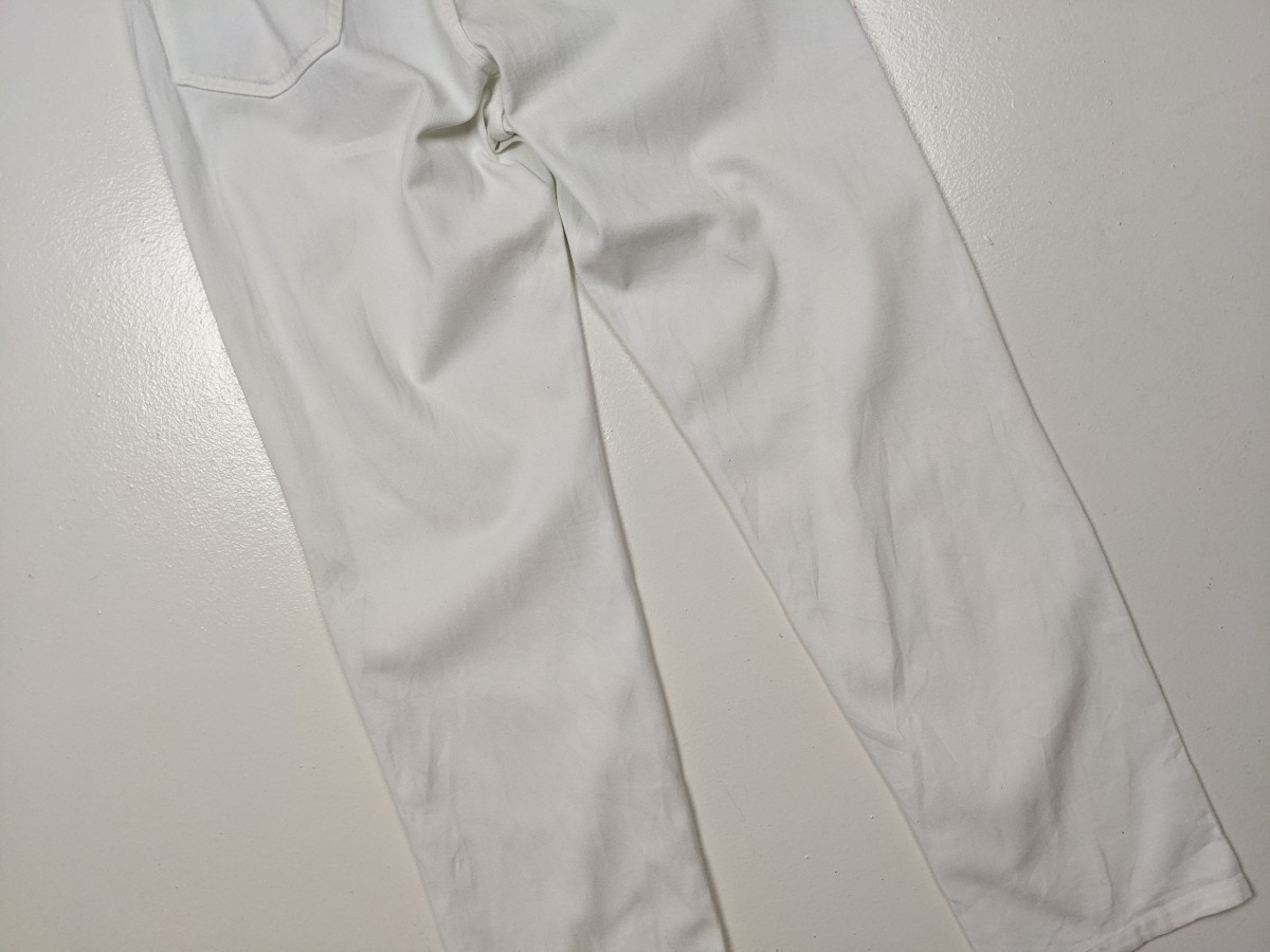 Marithe Francois Girbaud - MFG White Regular Denim Jeans Bottom Trouser Pants - 10