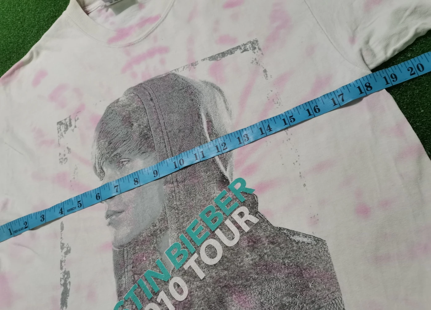 Band Tees - Justin Bieber Tour 2010 Vintage Tie Dye - 6