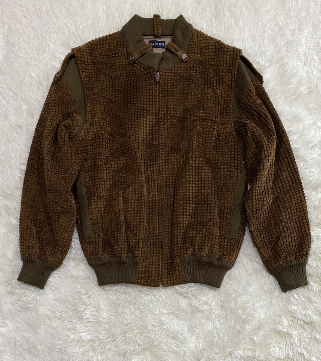 Japanese Brand - Pia Sport Wool Blend with Cotton Nylon Lining Jacket - 13