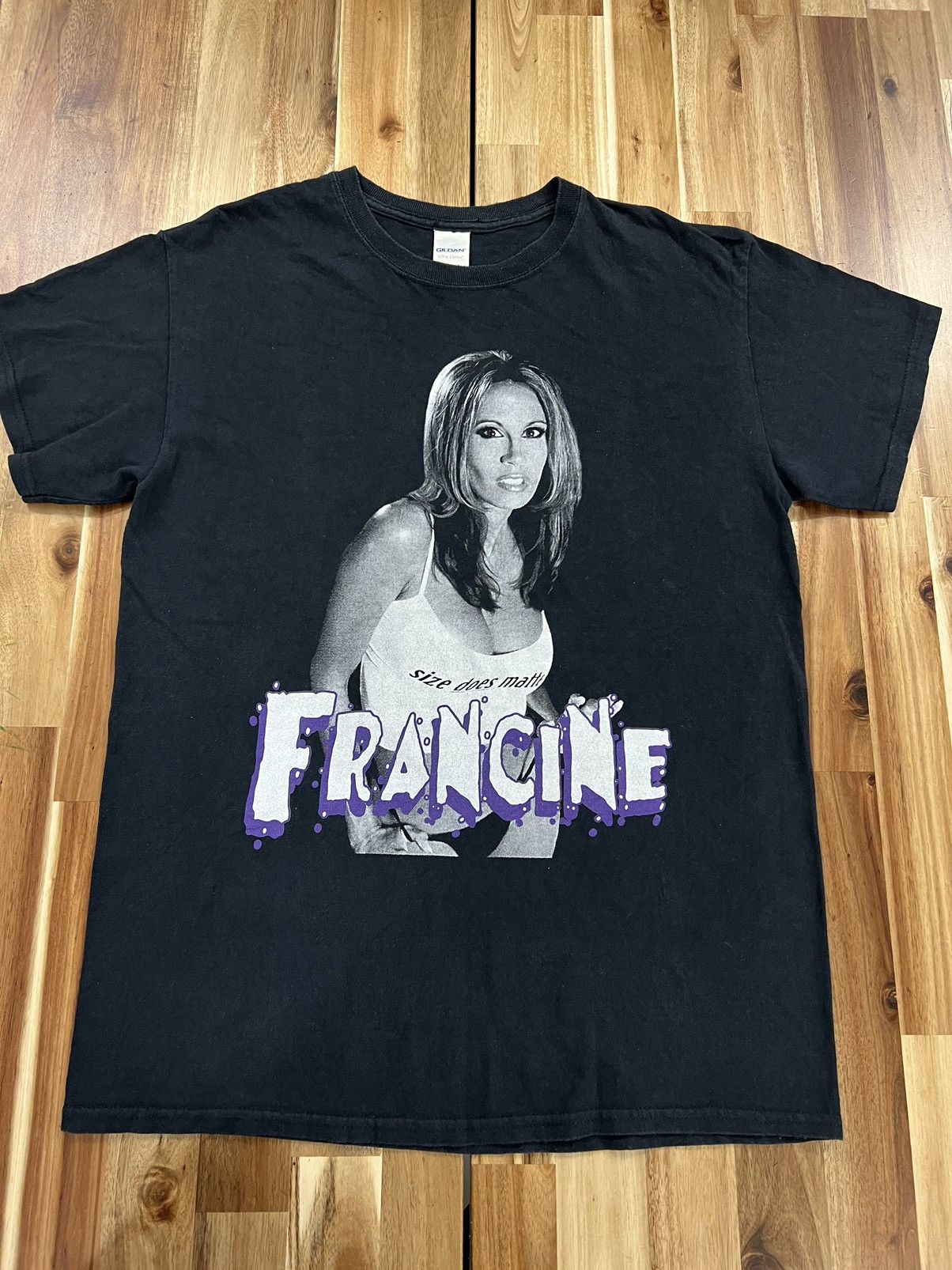 Vintage - Francine Meeks World Wrestling Shirts - 1