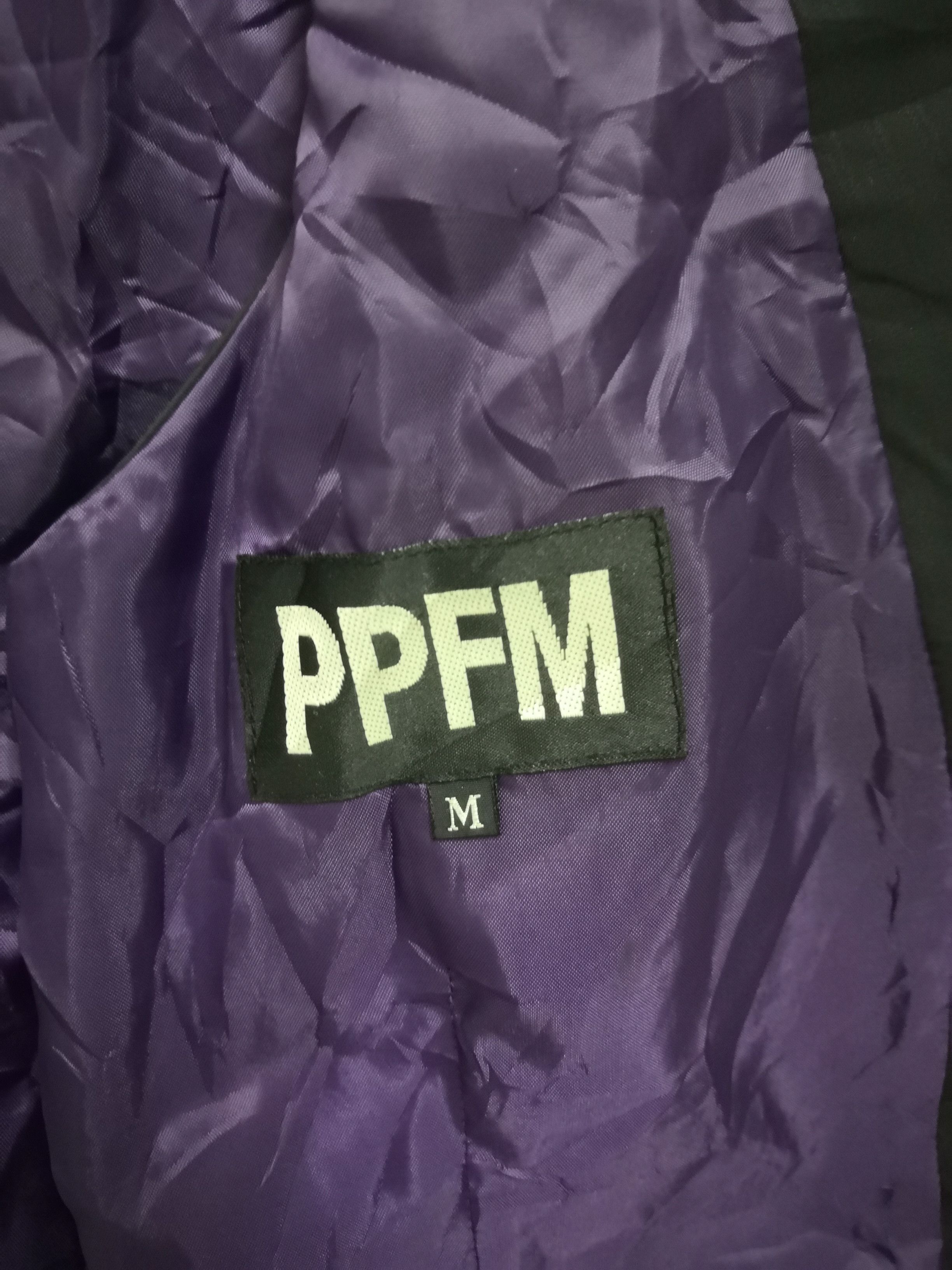 PPFM Embroidery Big Skull Black Vest - 7