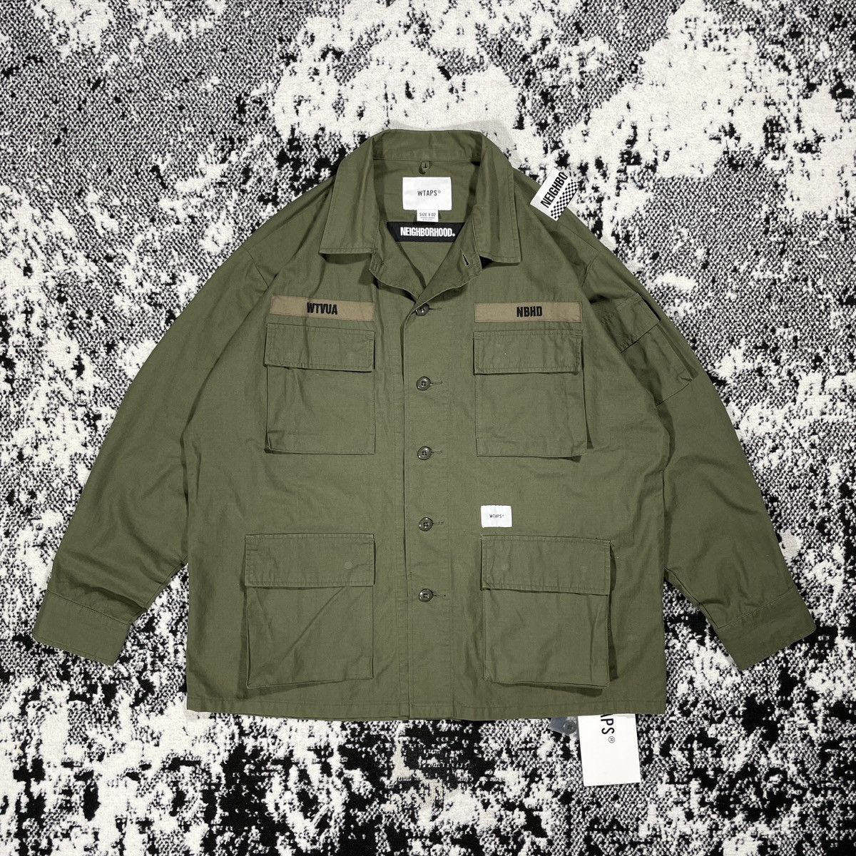 WTAPS WTAPS JUNGLE LS SHIRT X NEIGHBORHOOD | prgoodzstock | REVERSIBLE