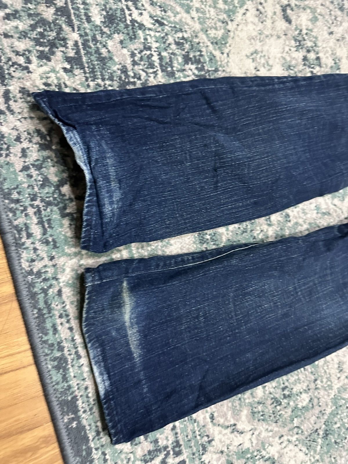 45rpm Japan Selvedge Distressed Denim Pants - 11