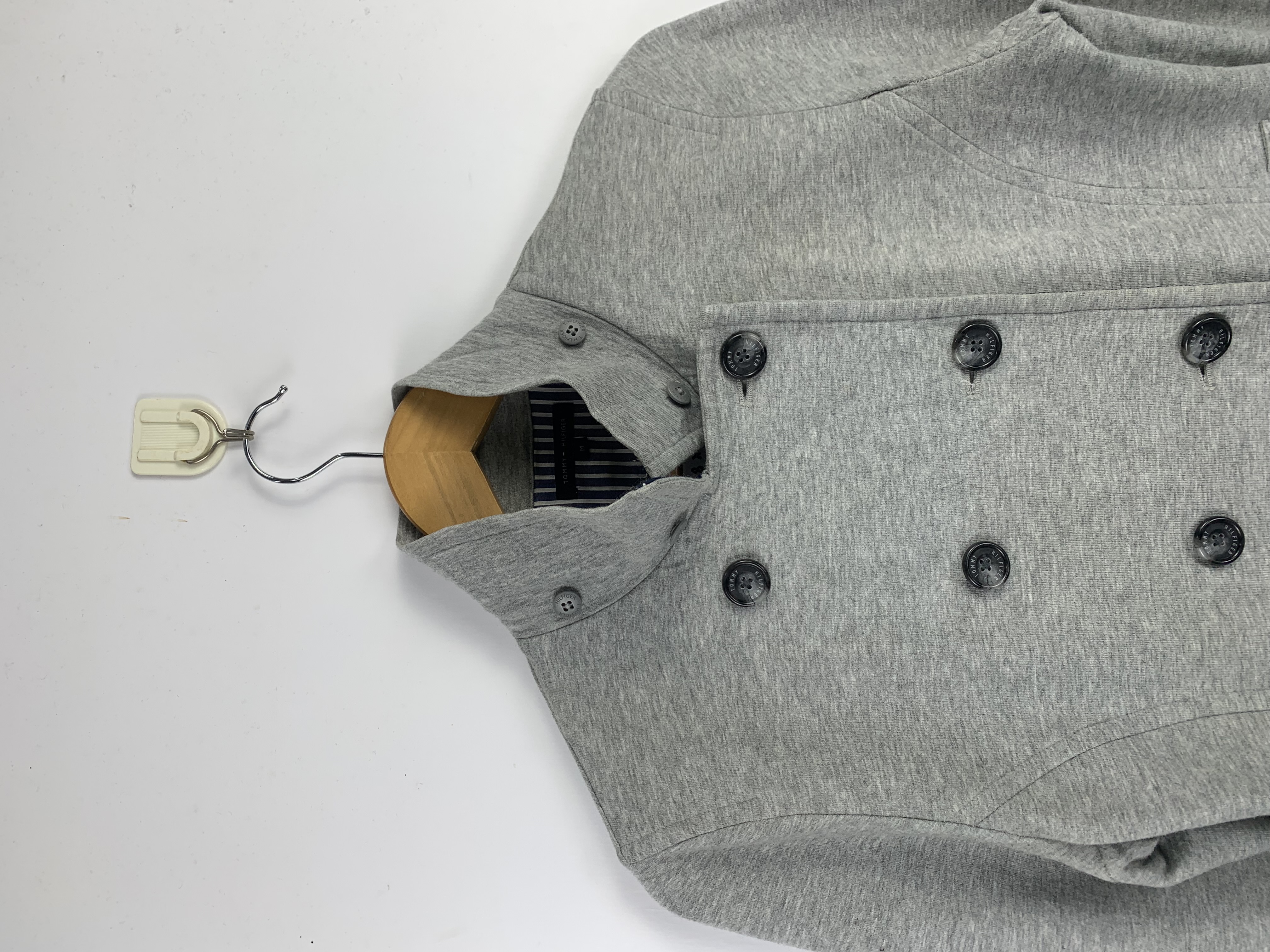 Vintage - Vintage Tommy Hilfiger Button Up Wool Jacket - 1