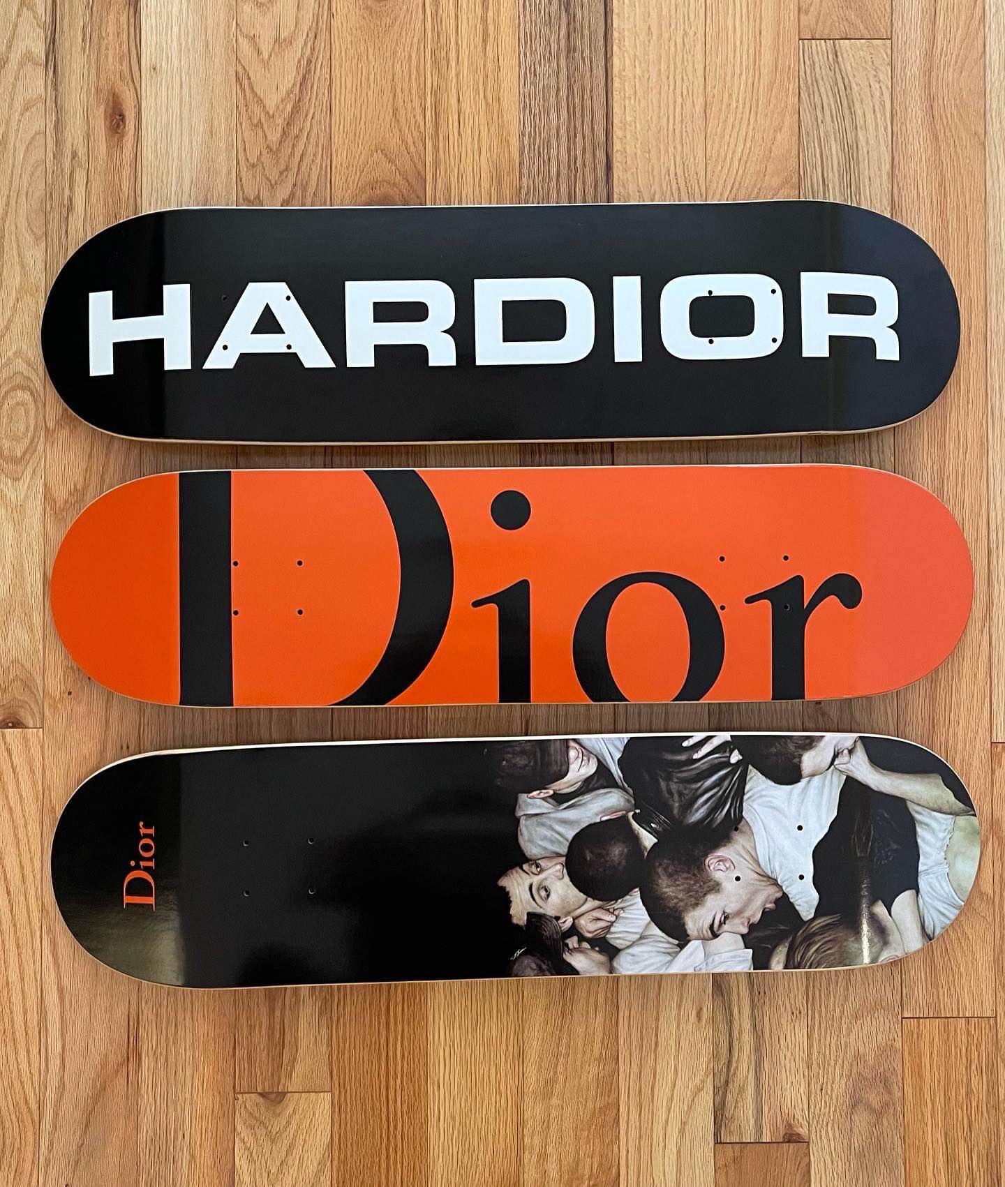 AW2017 Dior x Dan Witz Set of 3 Skate Decks - 2