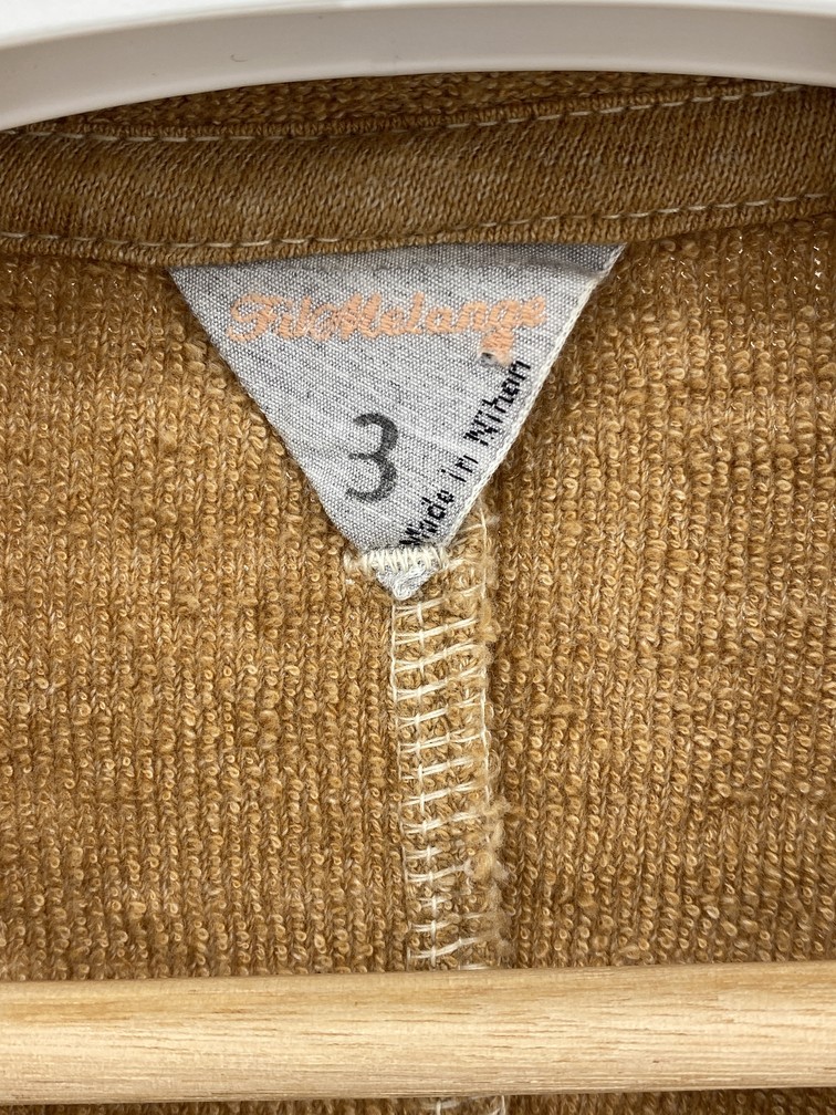 FilMelange - Terry Cloth Sweater Blazer - 3