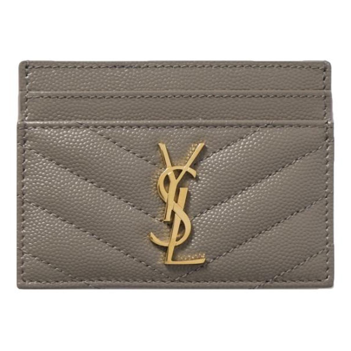 Monogramme leather wallet - 1