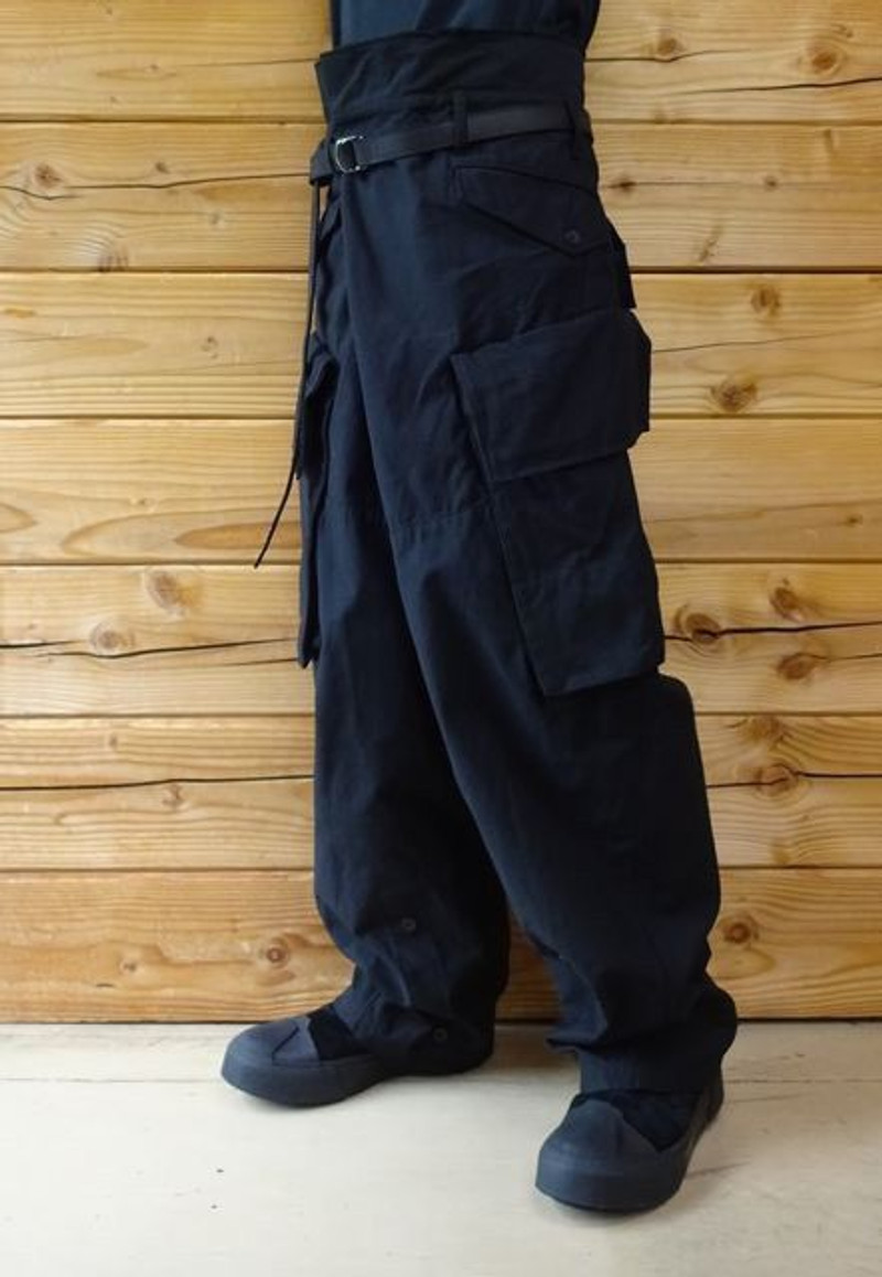 17aw neuromantika baggy cargo pants - 1