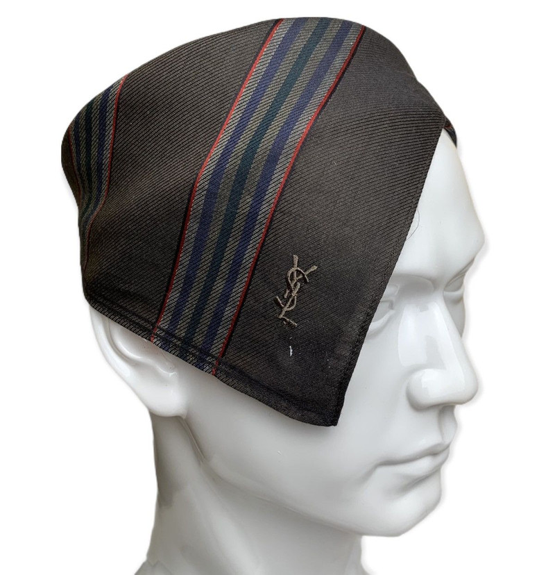 Vintage × Yves Saint Laurent - YSL Headband / Handkerchief / Neckerchief / Bandana - 1