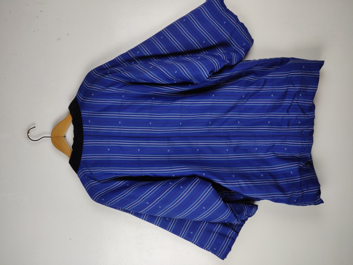 Japanese Traditional - Blue Stripe Kendo Traditional - 9