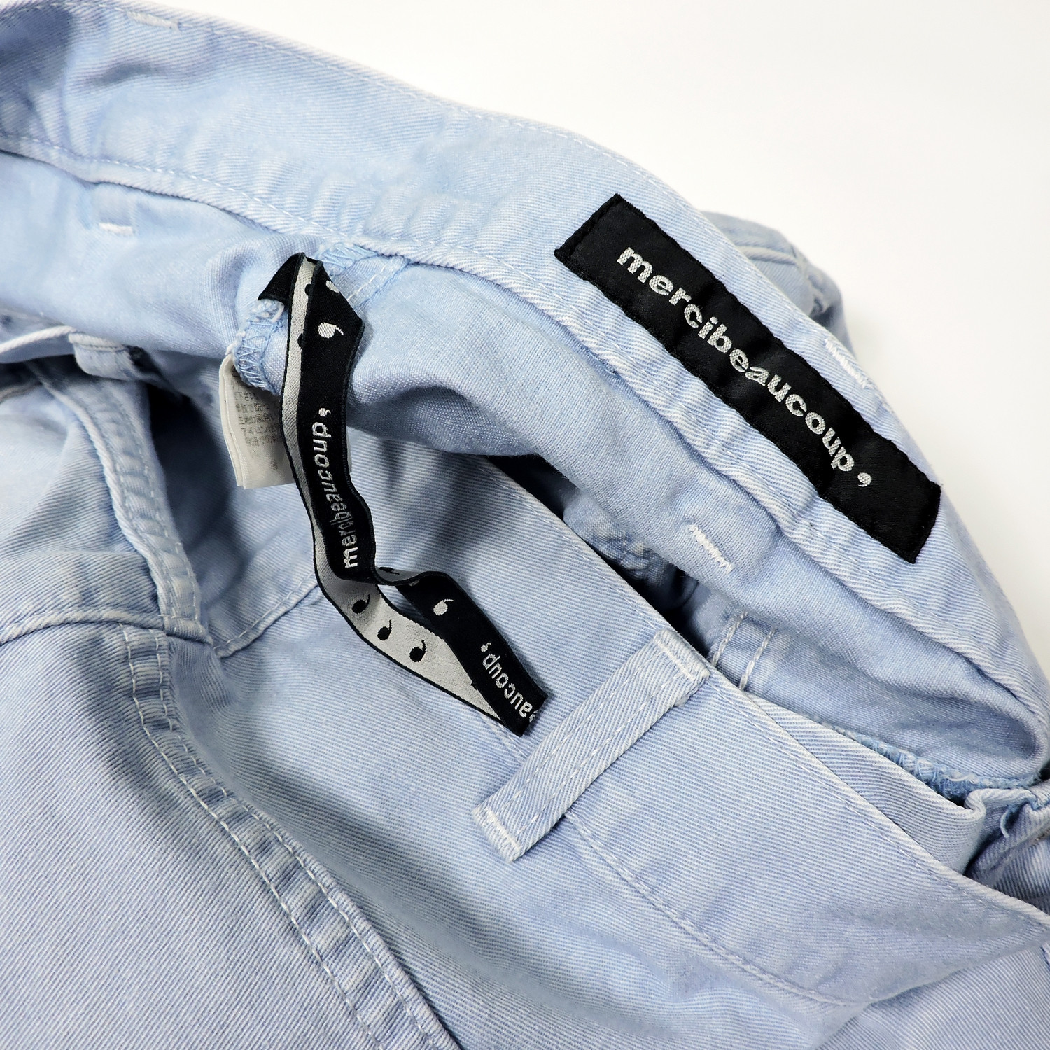 MERCIBEAUCOUP BY ISSEY MIYAKE DENIM LONG PANTS - 4