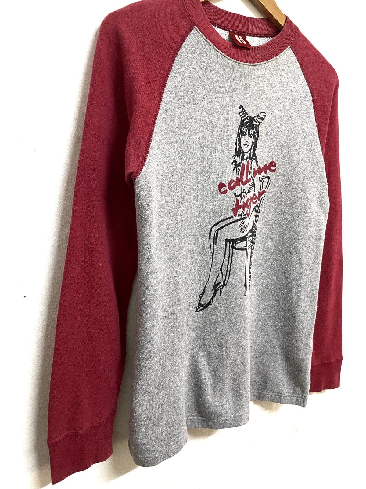 Hysteric Glamour Call Me Tiger Show Girl Trainer Sweatshirt - 2