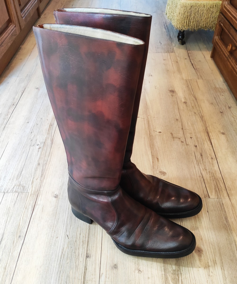 Denis Simachev - Ankle backzips.Like Hermes or Ann Demeulemeester boots - 7