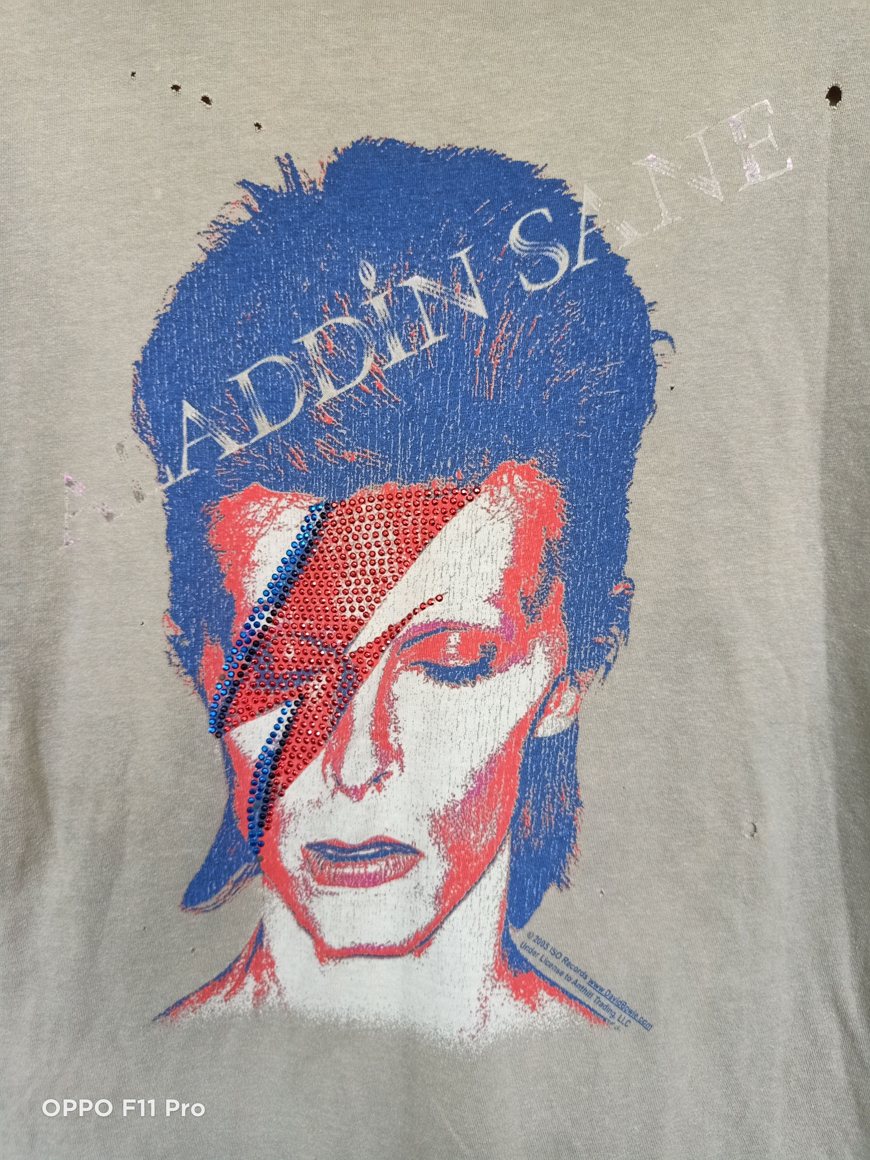 Authentic Icon - Vtg David Bowie Amplified Aladdin Sane Distressed Tee - 7