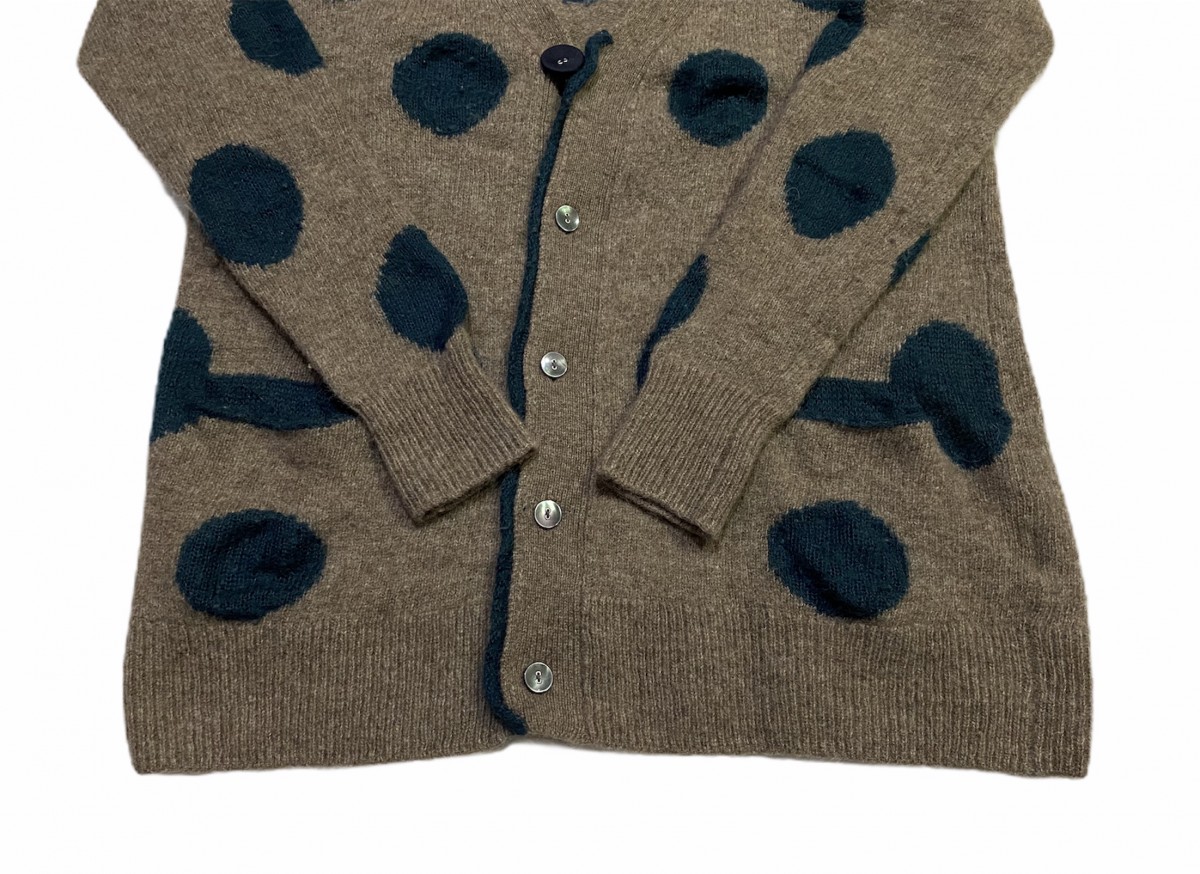 Japanese Brand - SUPER HAKKA Wool Blend Cardigan - 3