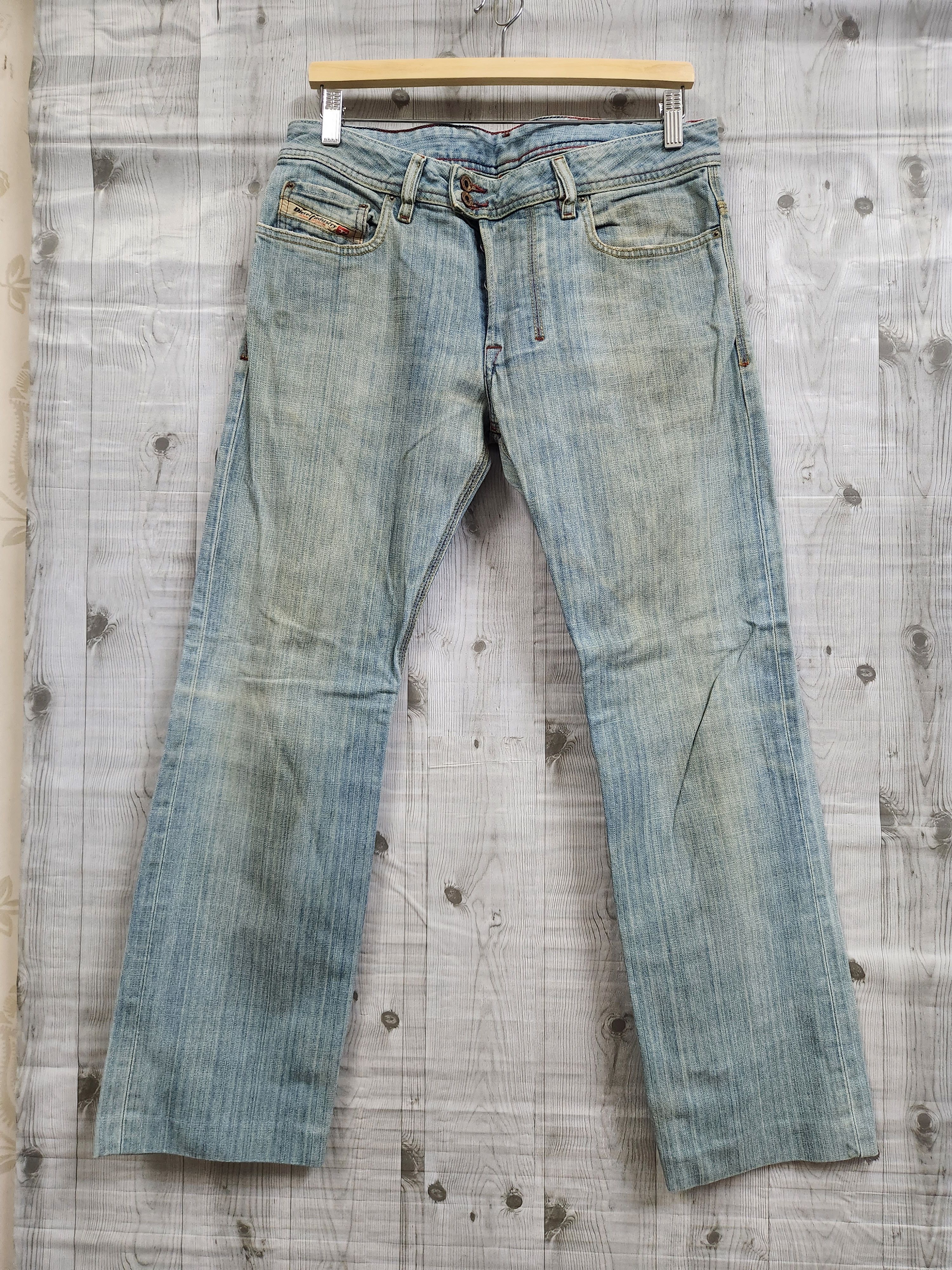 Mudwash Diesel Vintage Two Buttons Jeans Italy - 1
