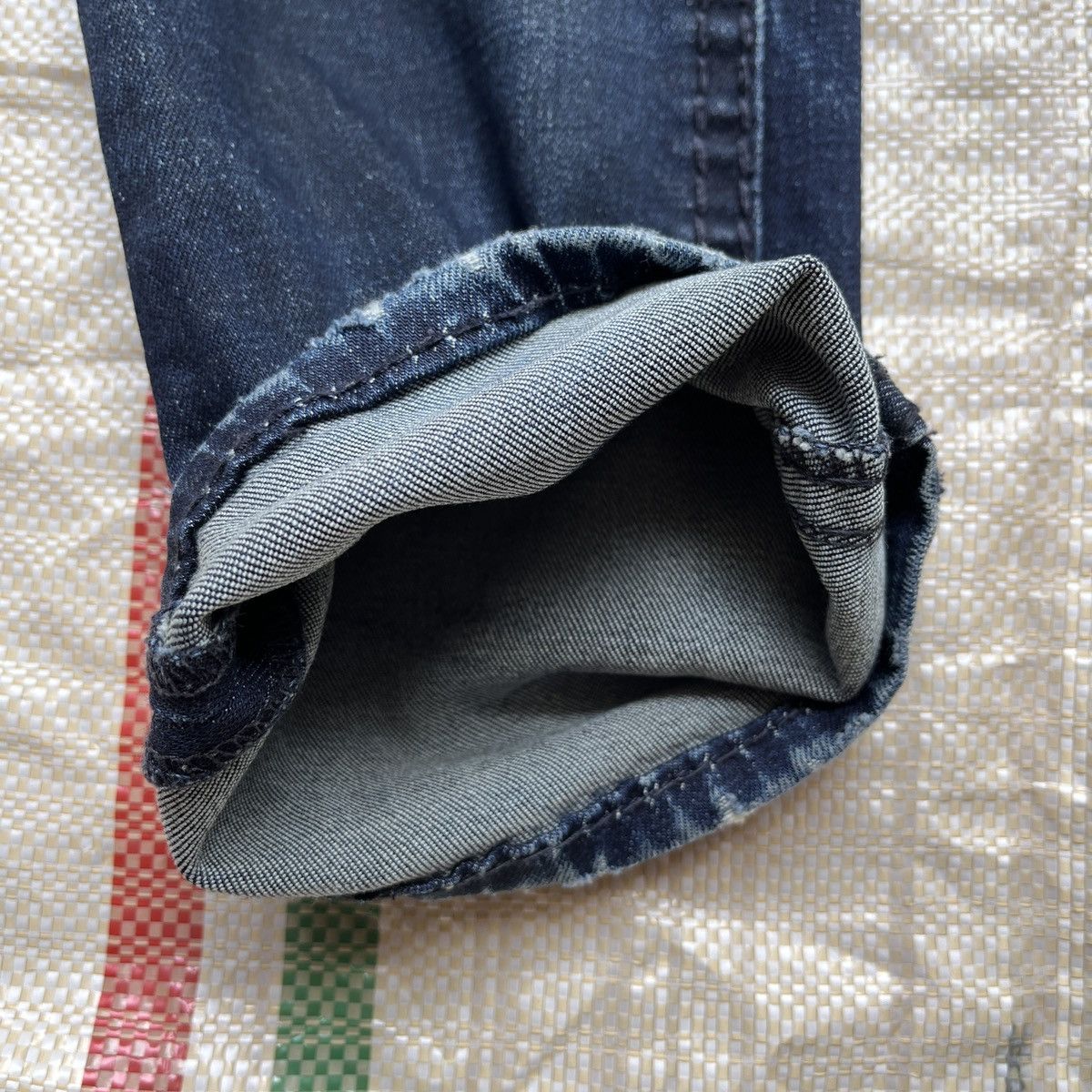 Vintage - Ripped Buckaroo Indigo Ink Jeans Fit Cut Japanese - 16