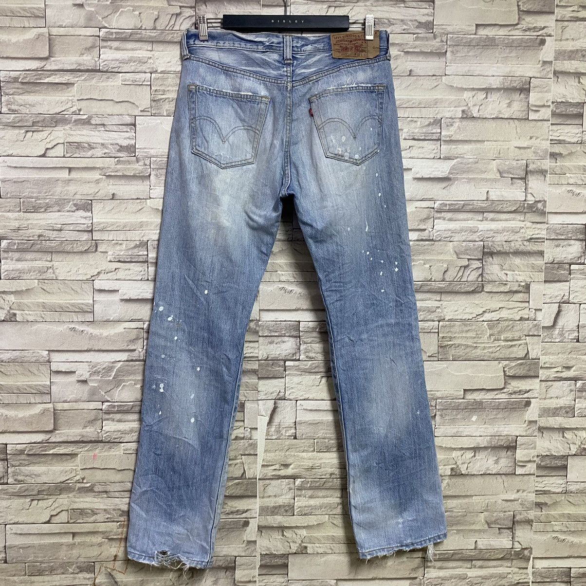 Y2K Levis 501 Painter Jeans Grunge 32x31 - 9