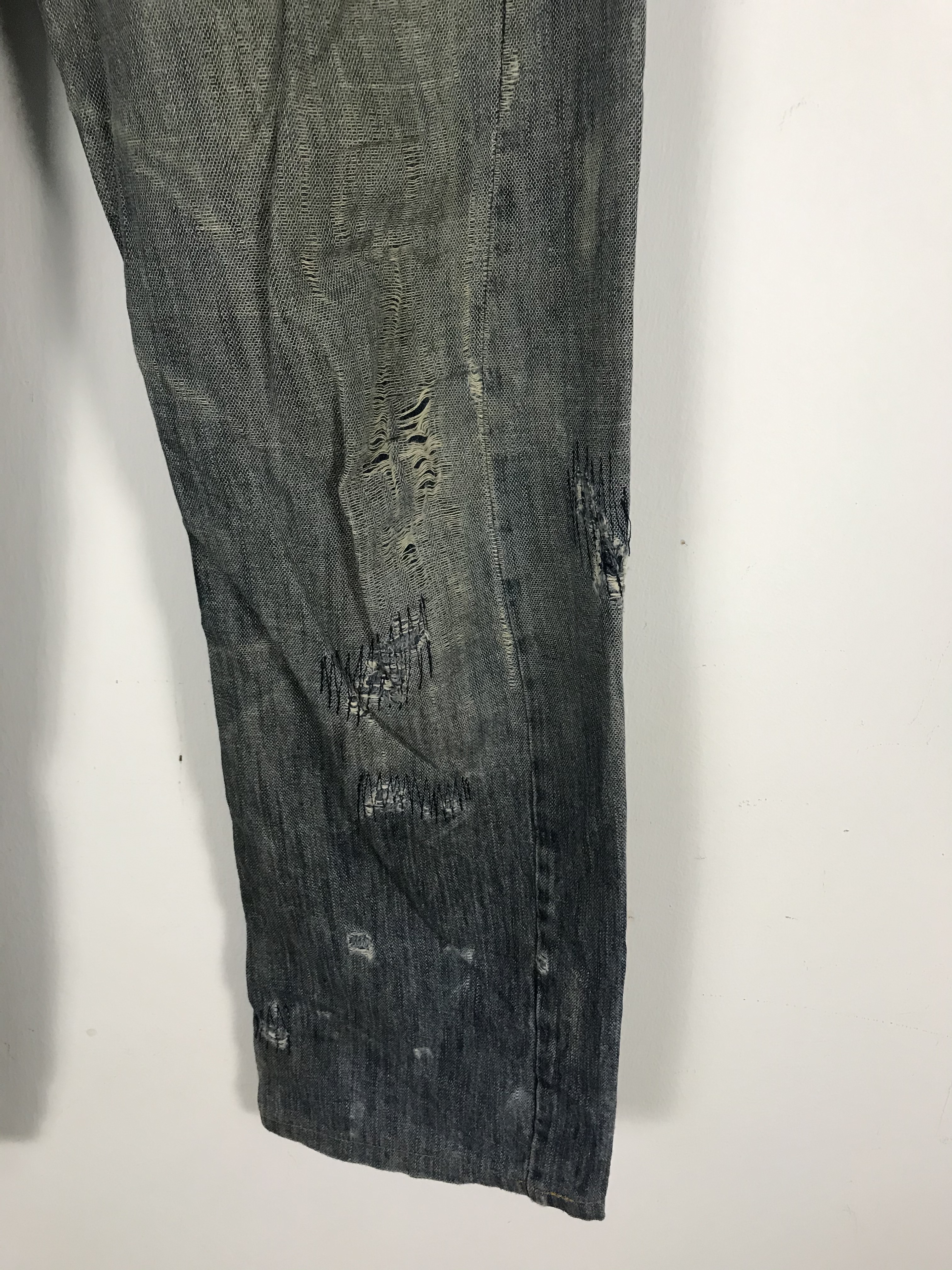 Armani - Armani Jeans Distressed Destroyed Denim Pant #2495 - 7