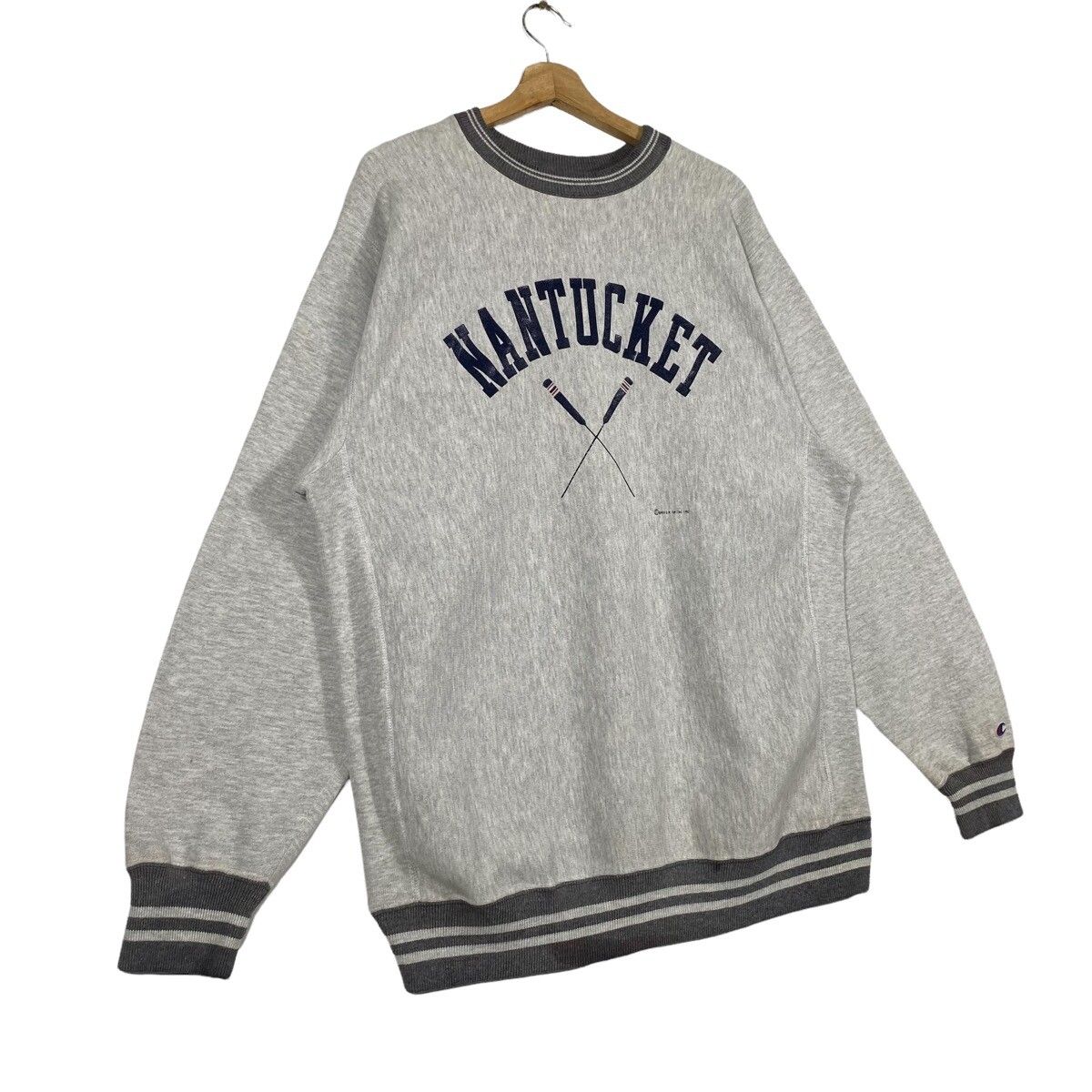 Vintage 90s Champion Reverse Weave Nantucket Sweatshirt - 2