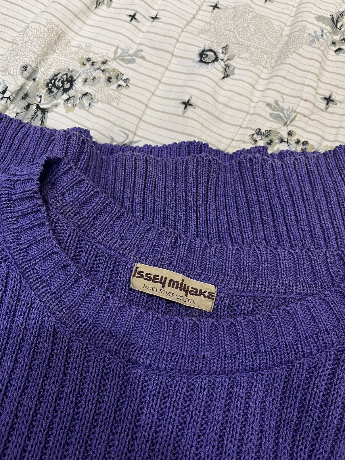 (Sss)🔥🔥RARE VINTAGE 70’S ISSEY MIYAKE KNIT - 7