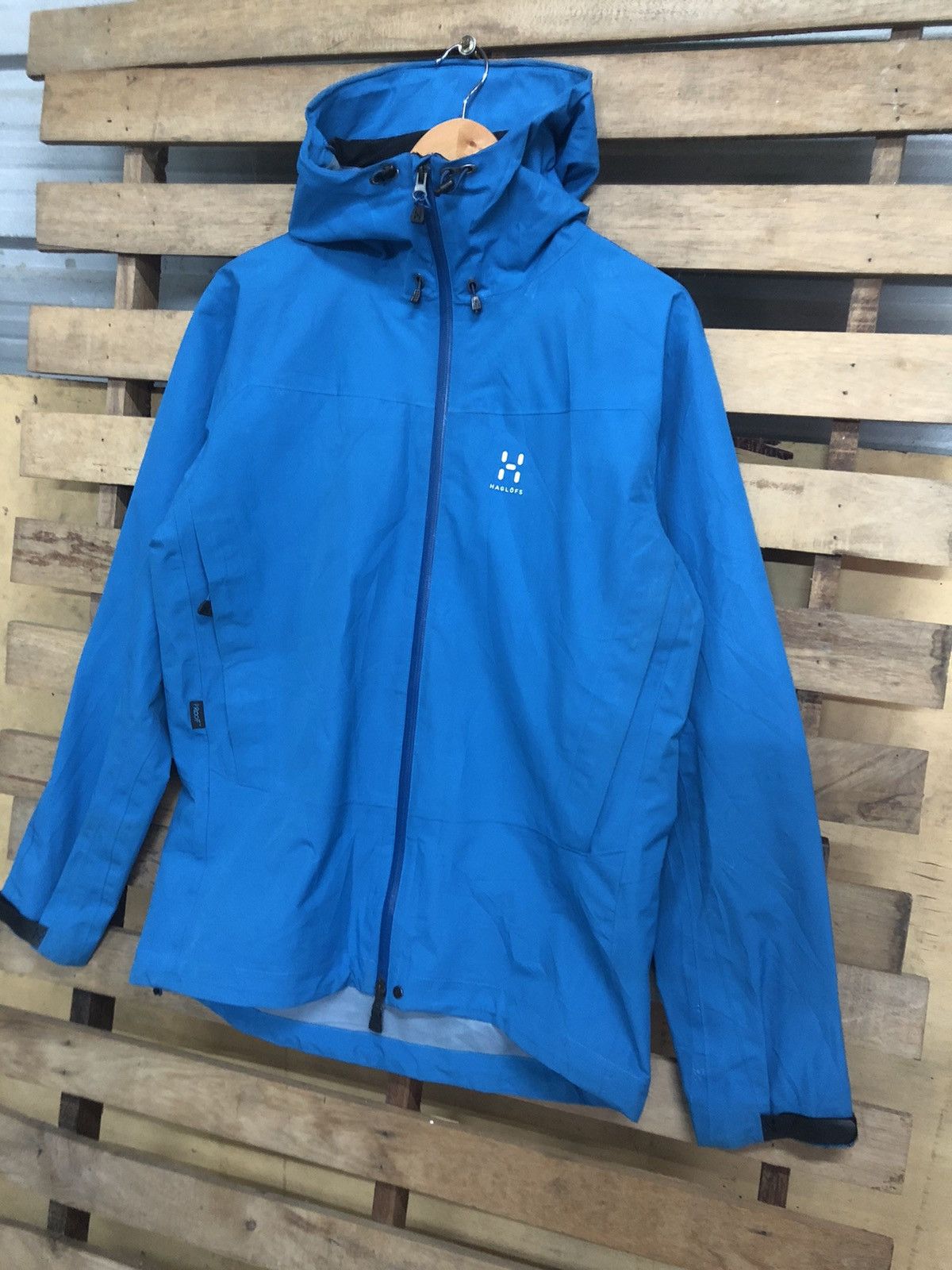 Japanese Brand - Haglofs Bara Men Waterproof Jacket Nice Colour - 4