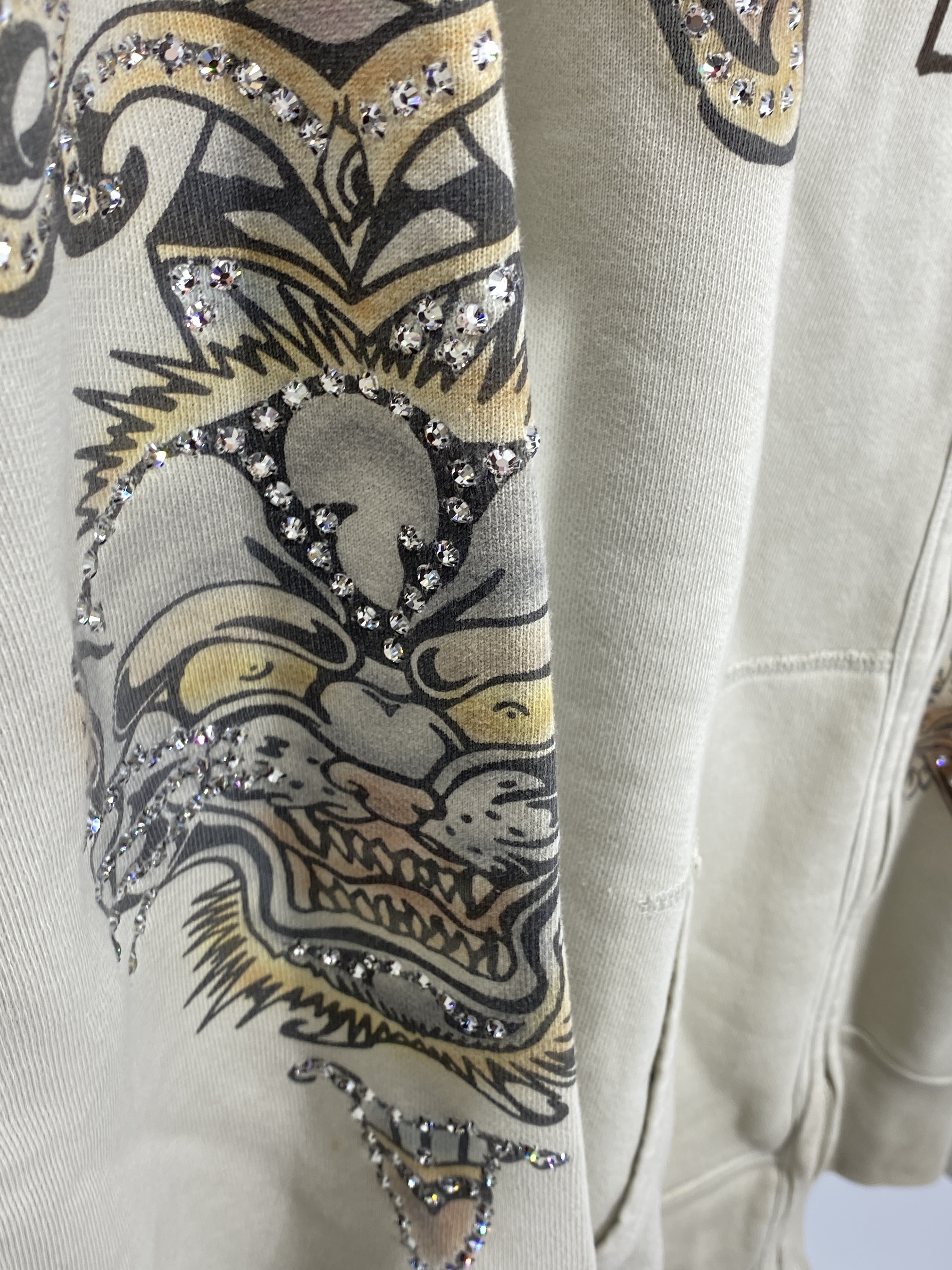 The Great China Wall - Swarovski Crystal Los Angeles Hoody - 3