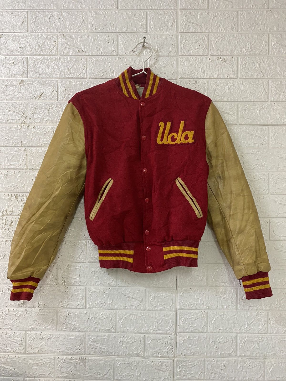 Vintage Varsity Holloway UCLA College Naugalite Jacket - 1