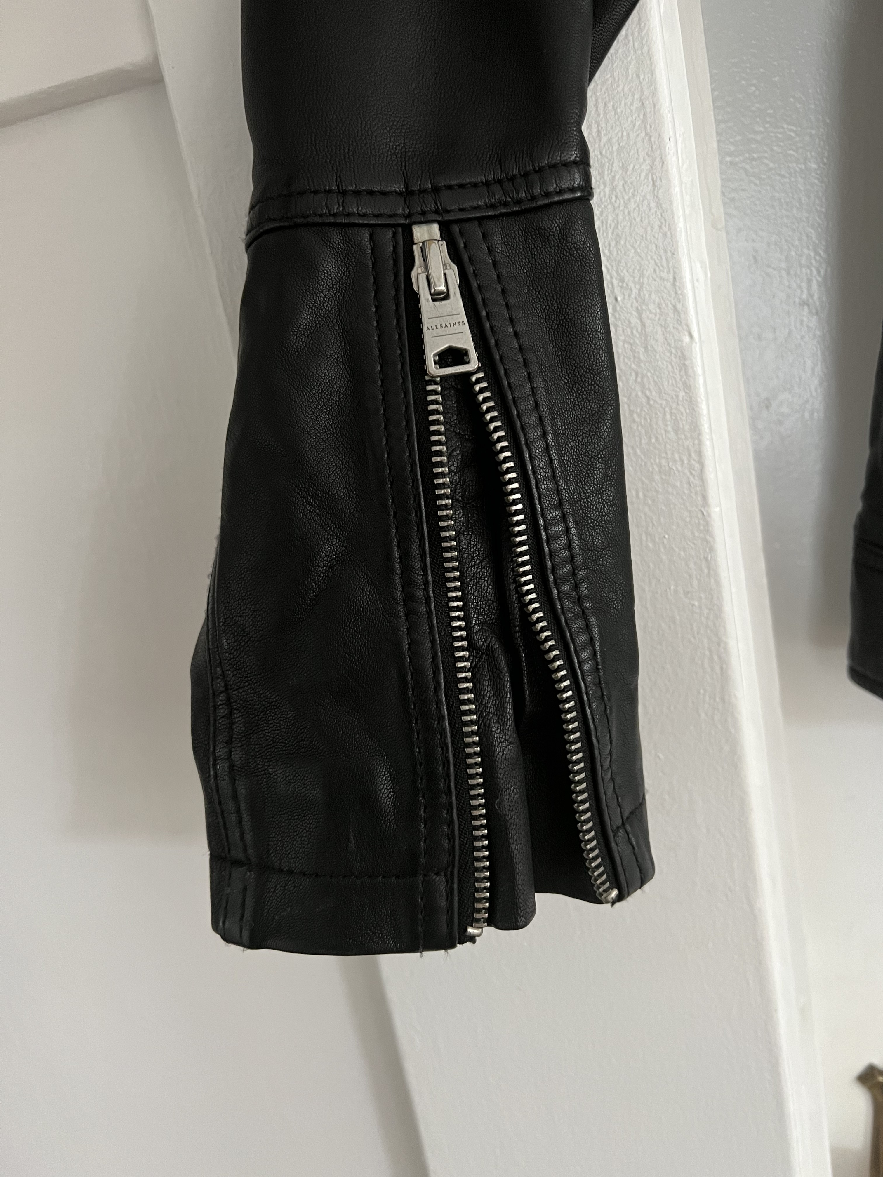 Allsaints - Allsaints Taro Leather Biker Jacket - 5