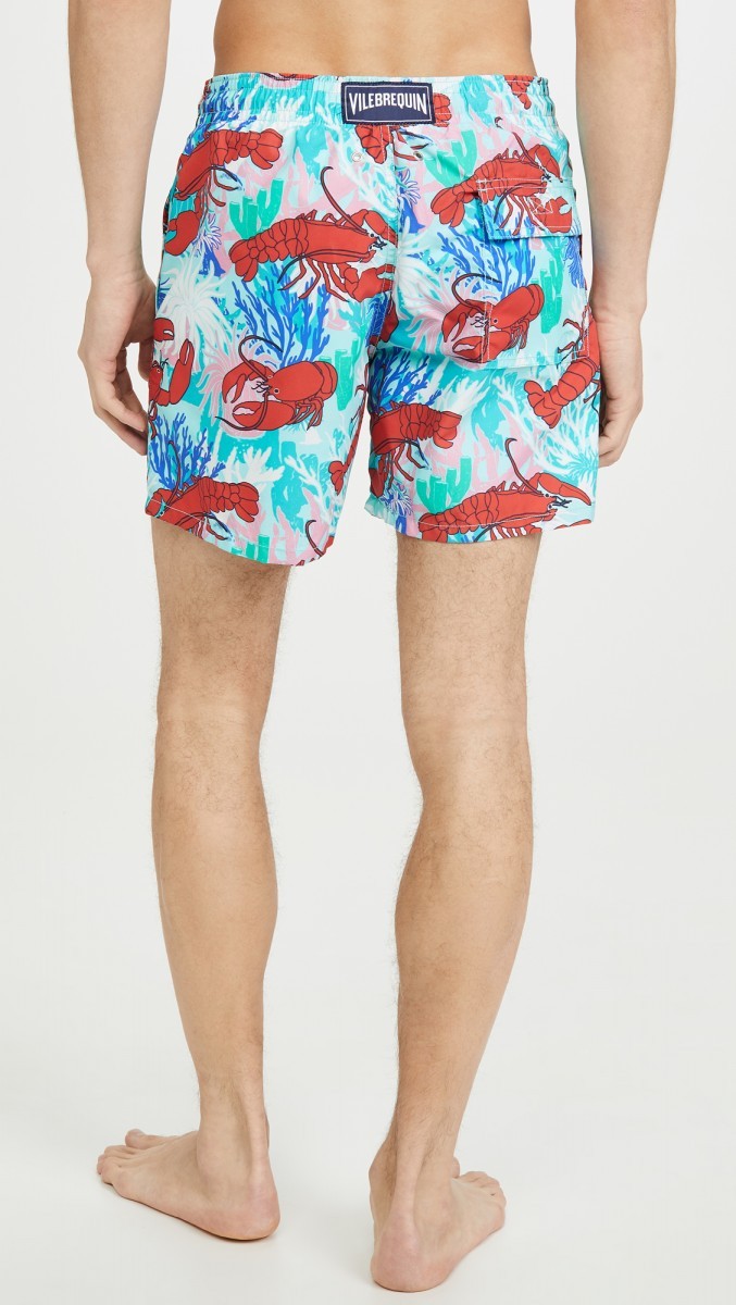 BNWT SS20 VILEBREQUIN LOBSTER AND CORAL SWIM TRUNKS L - 14