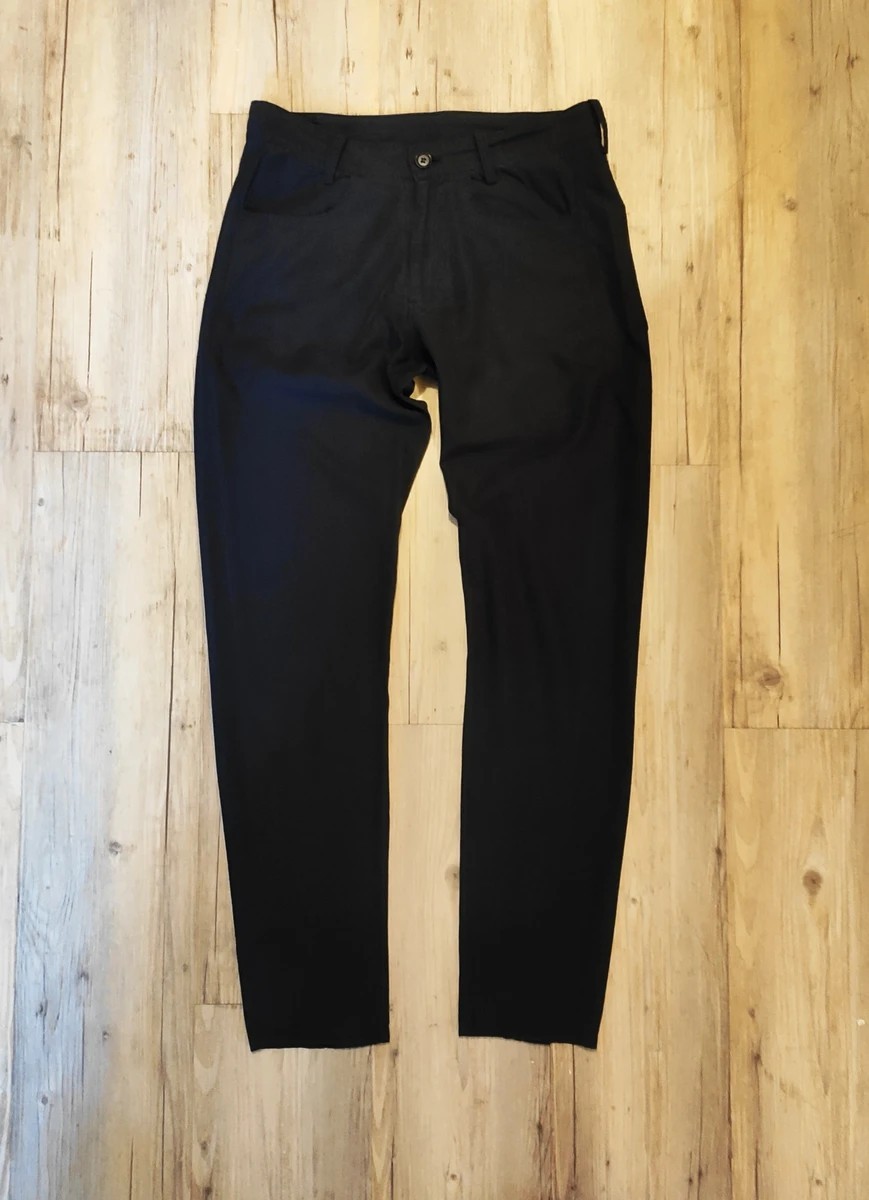 Zipped silk/cotton trousers.Like Layer-0 or Devoa - 1