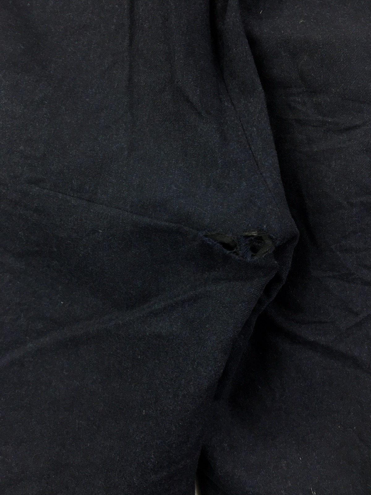 Vtg LORO PIANA Made In ITALY Minimalist Black Pant Trouser - 9