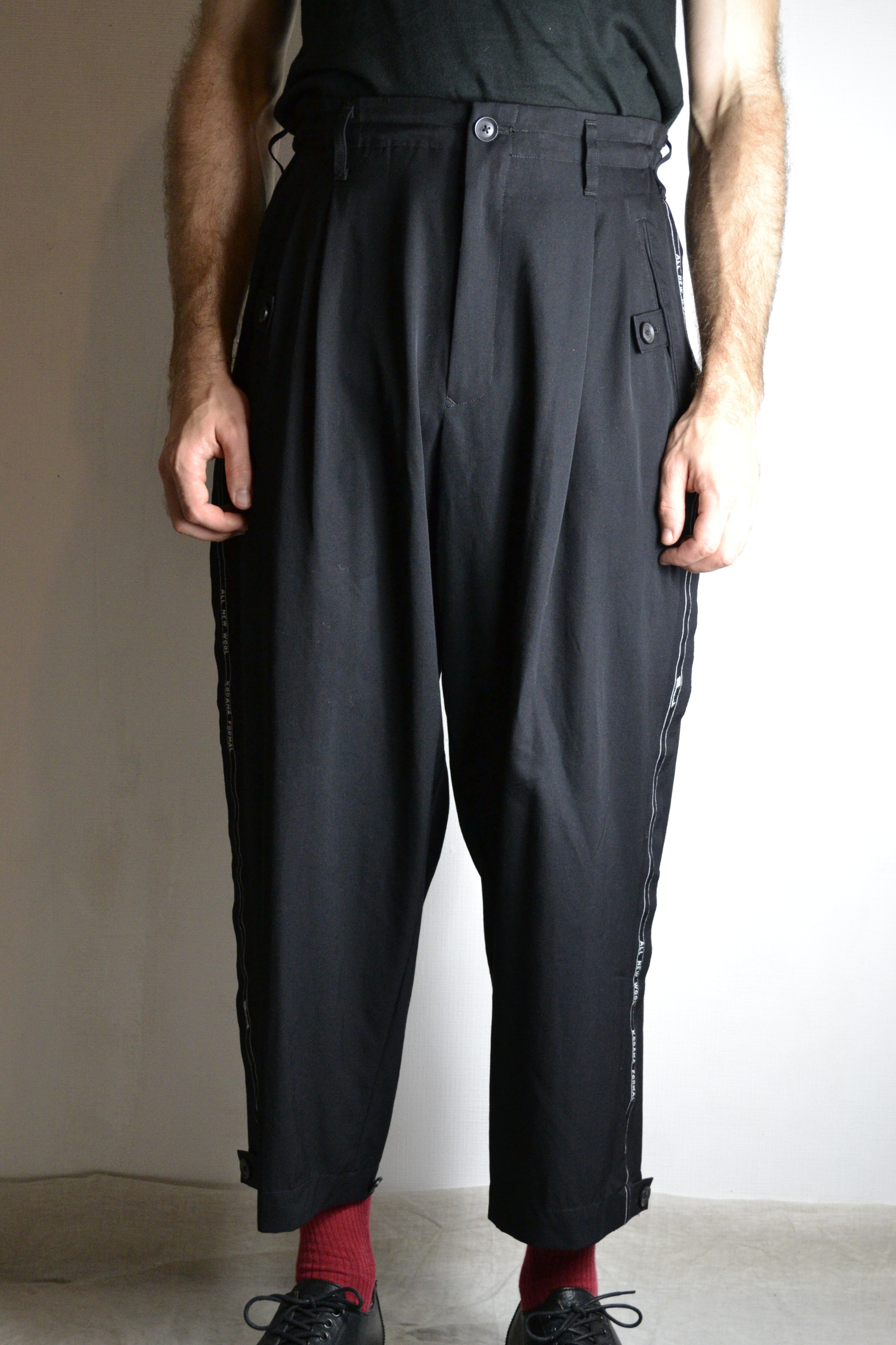 YYPH AW20 Kodama Wool Pants - HR-P63-143 - 1