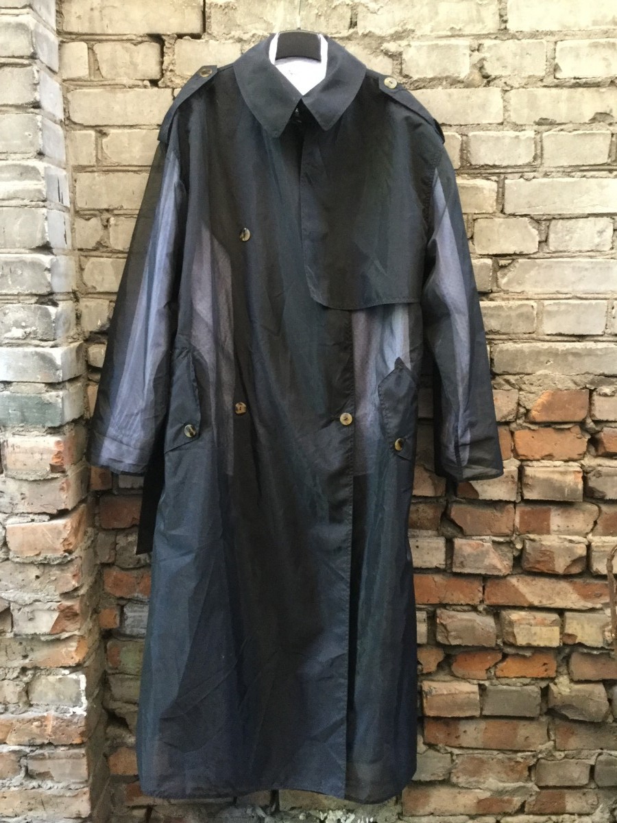 GRAIL 1987 MMM x JPG transparent trench coat - 3