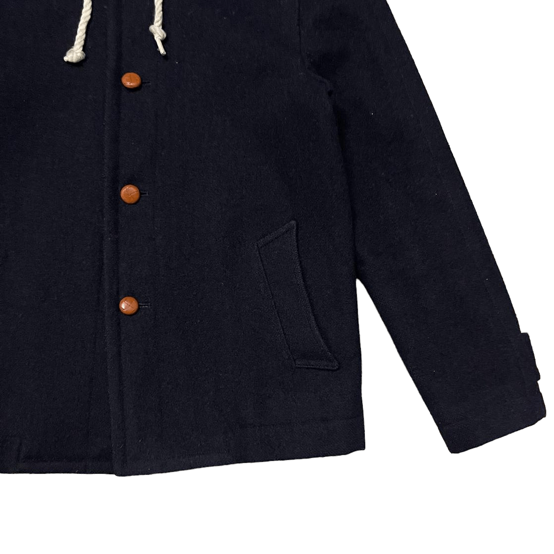Vintage Beams Wool Hooded Coat - 5