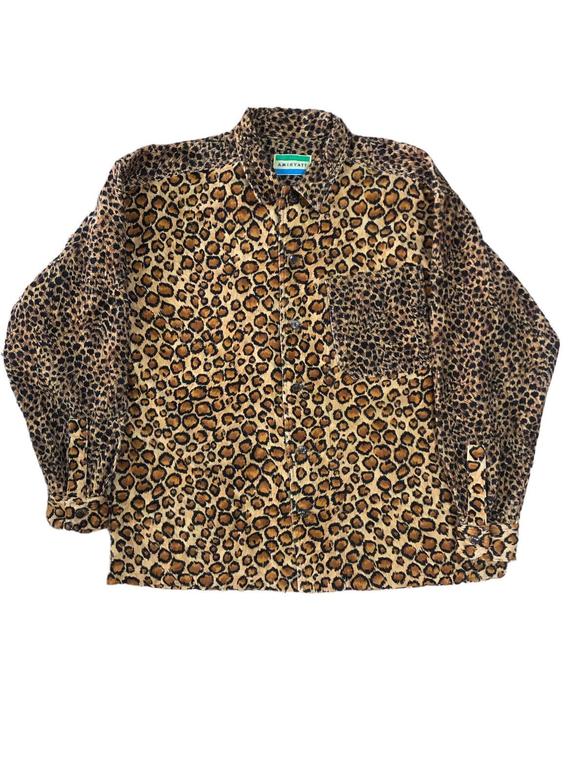 Japanese Brand - Amihyatt Leopard Print button ups jacket - 1