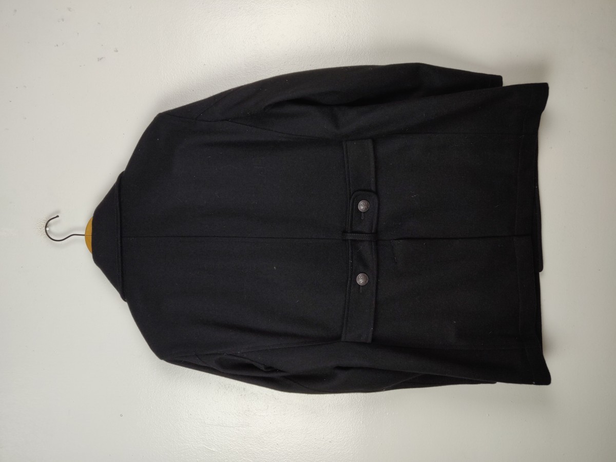 Overcoat - Double Breast Wool Jacket Heavy Coat - 11