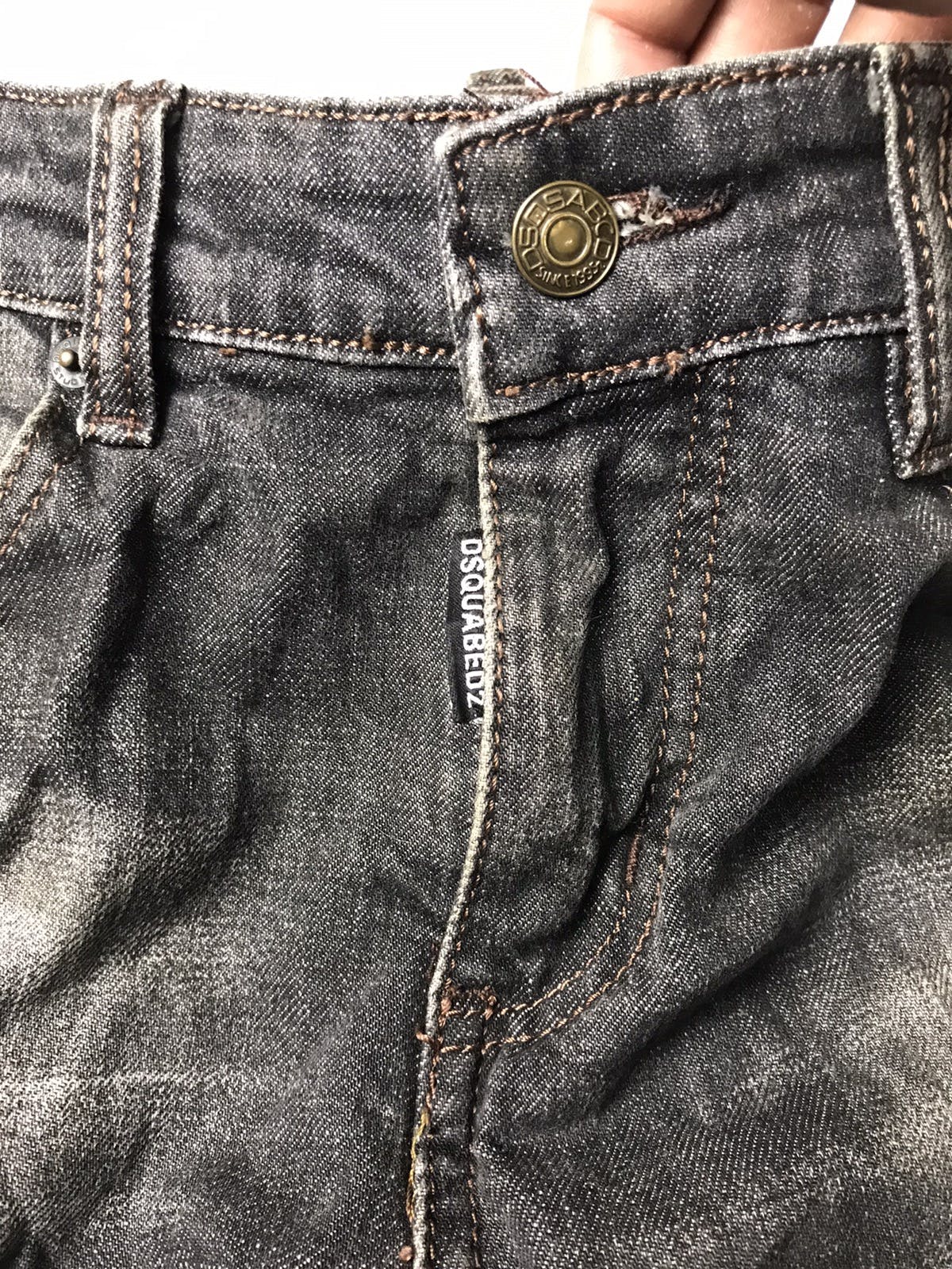 Dsquared2 slim fit distressed denim jeans - 4