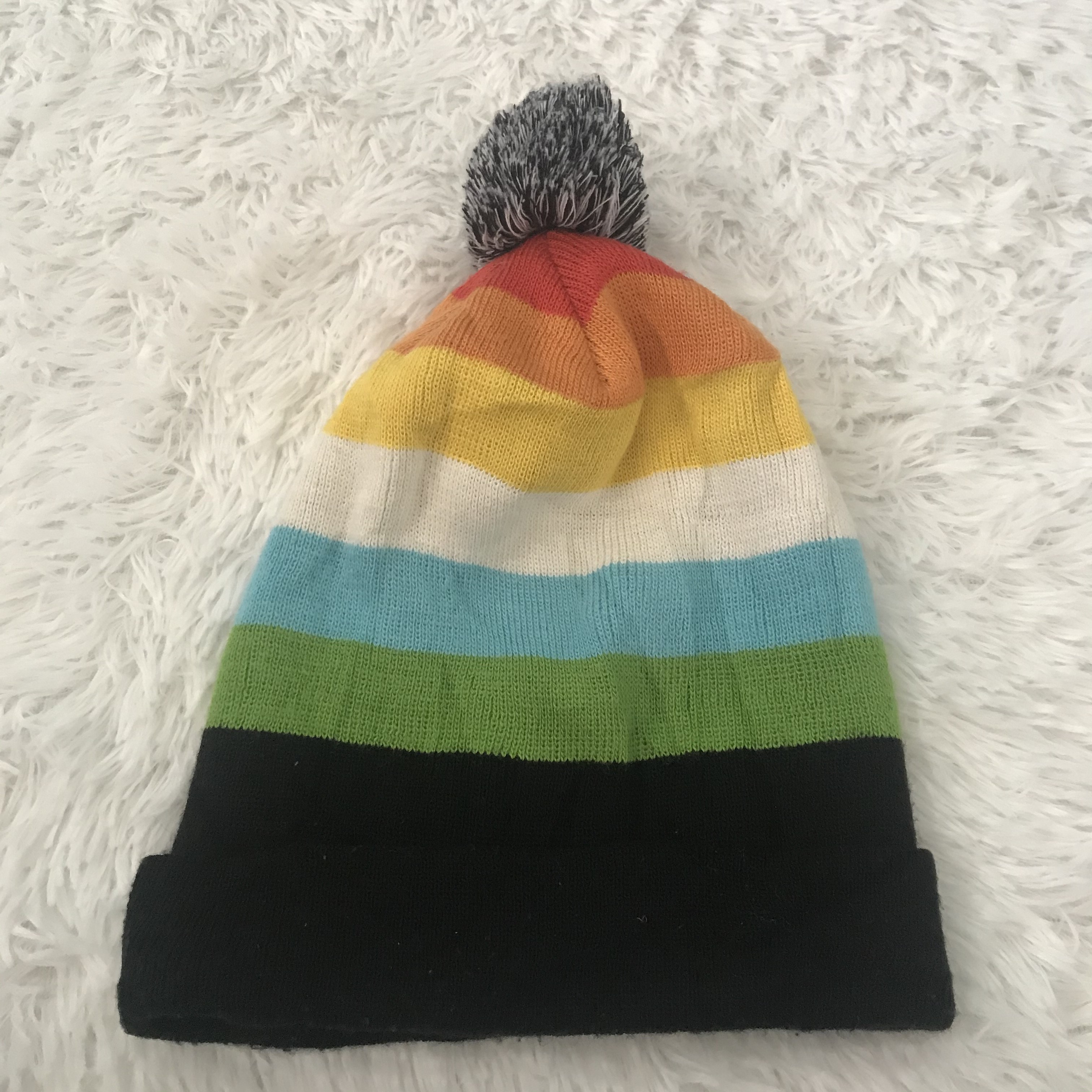 Rare Fifa Club World Cup Japan 2016 x adidas 3 stripes big logo embroidery beanie hat - 2