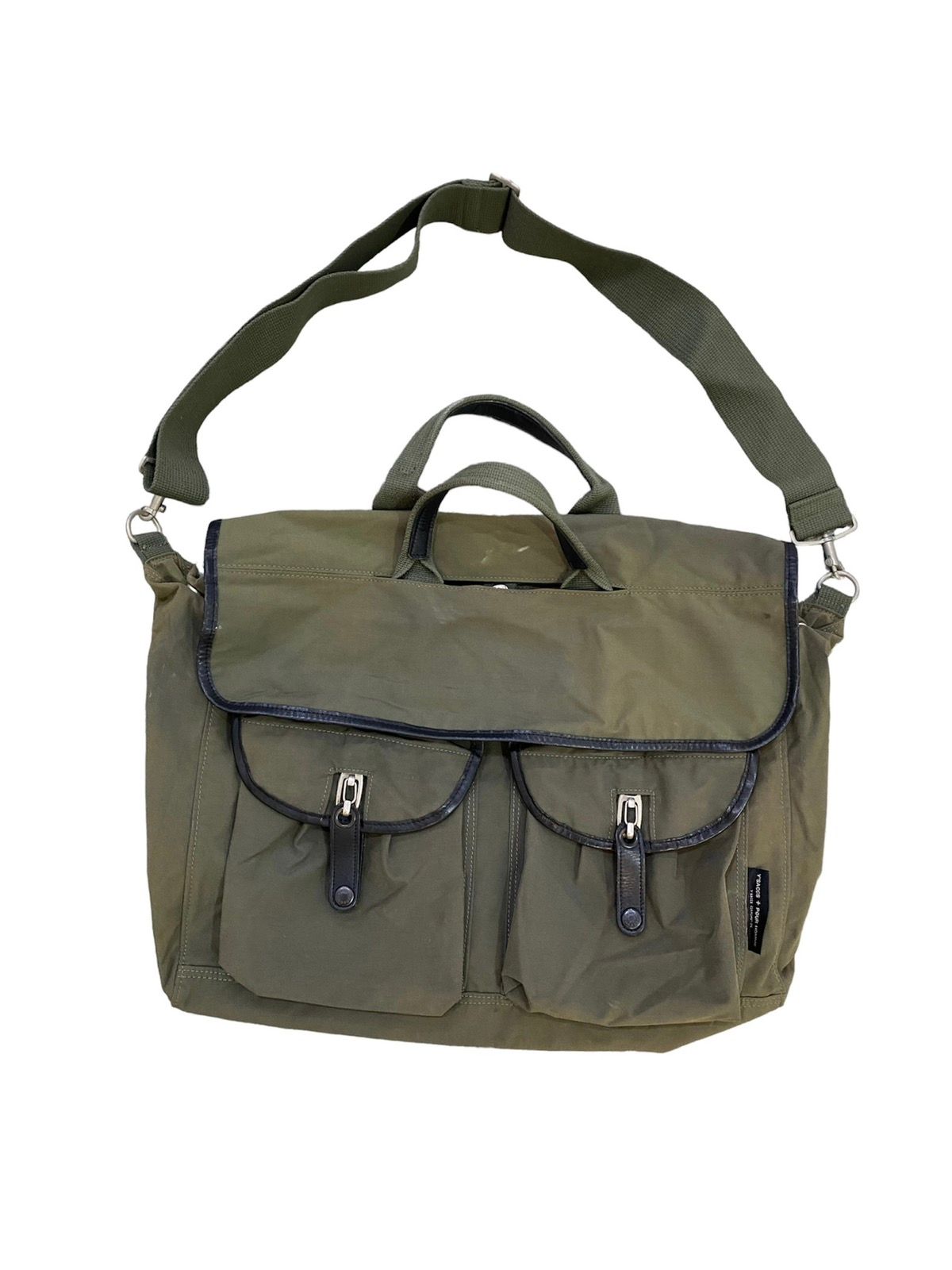 Y'SACCS＋POUR HOMME Bag Side Tactical Army - 1