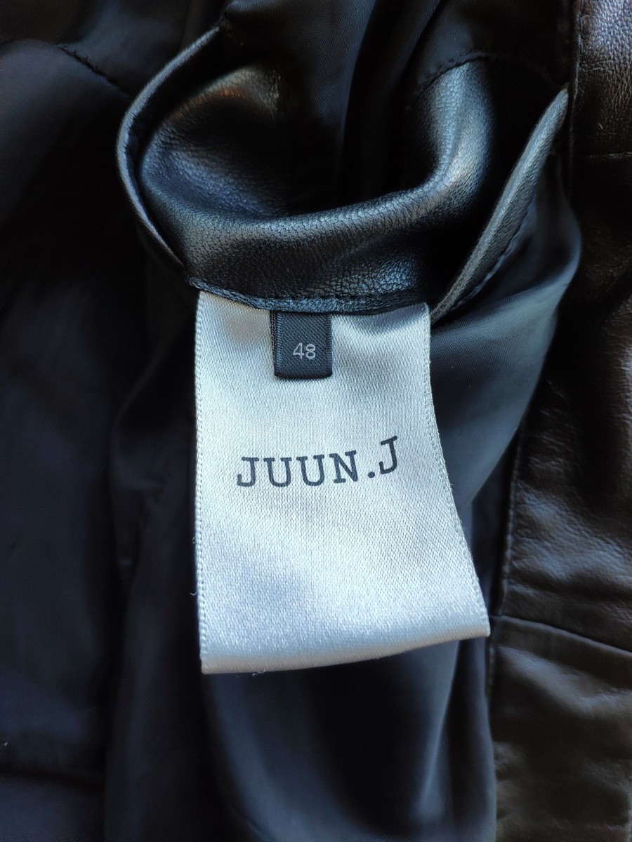 AW14 Black leather jacket.Like Undercover or Givenchy - 8